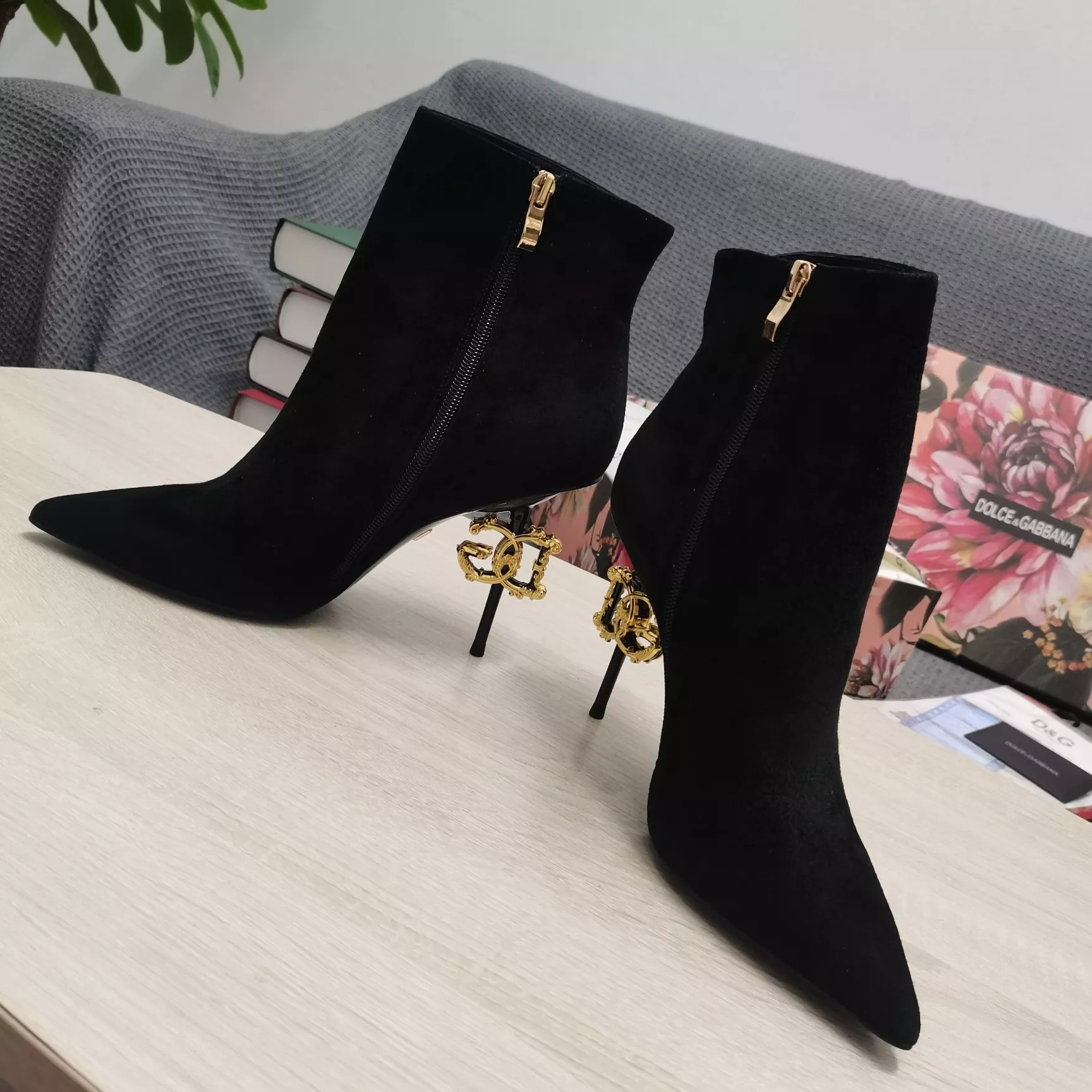 Dolce & Gabbana D&G Boots For Women Sleek 7163