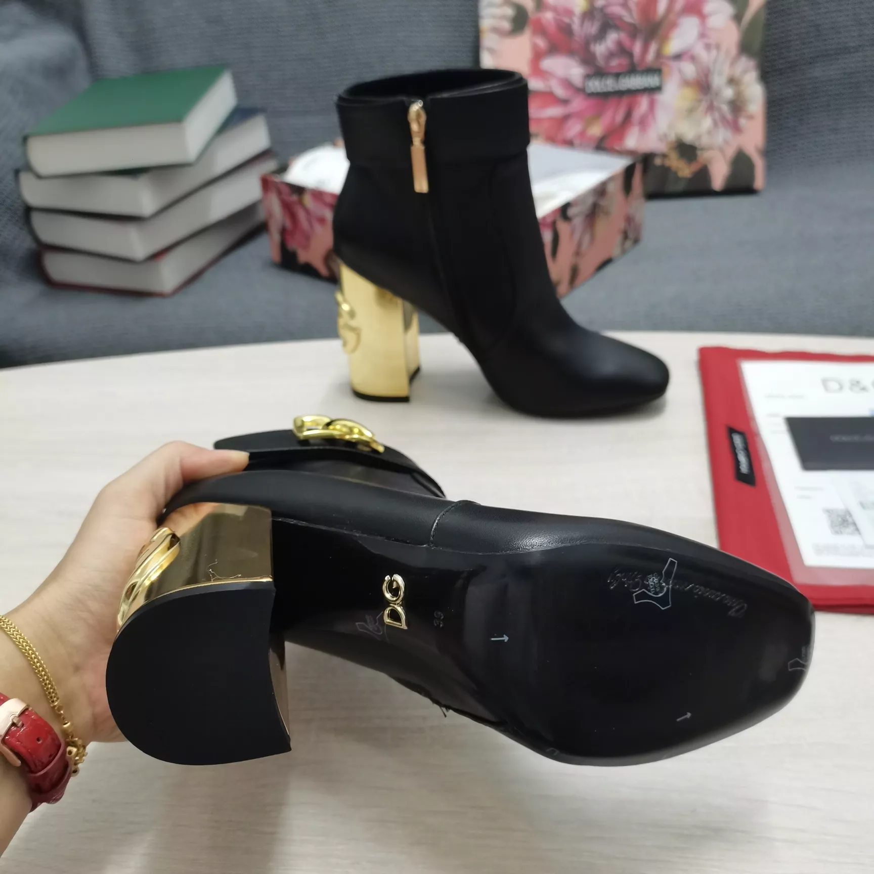 Dolce & Gabbana D&G Boots For Women Soft 6007