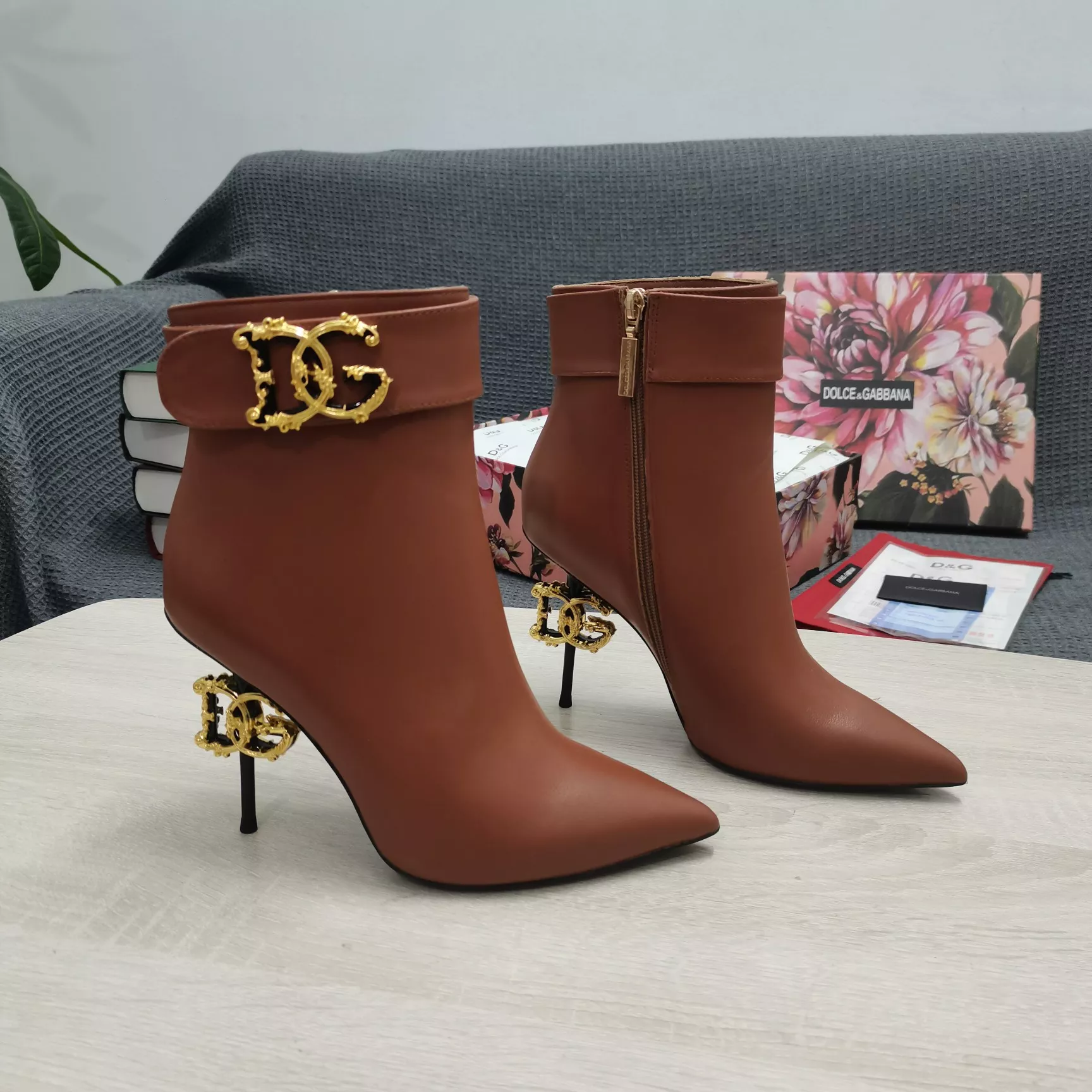 Dolce & Gabbana D&G Boots For Women Timeless 7731