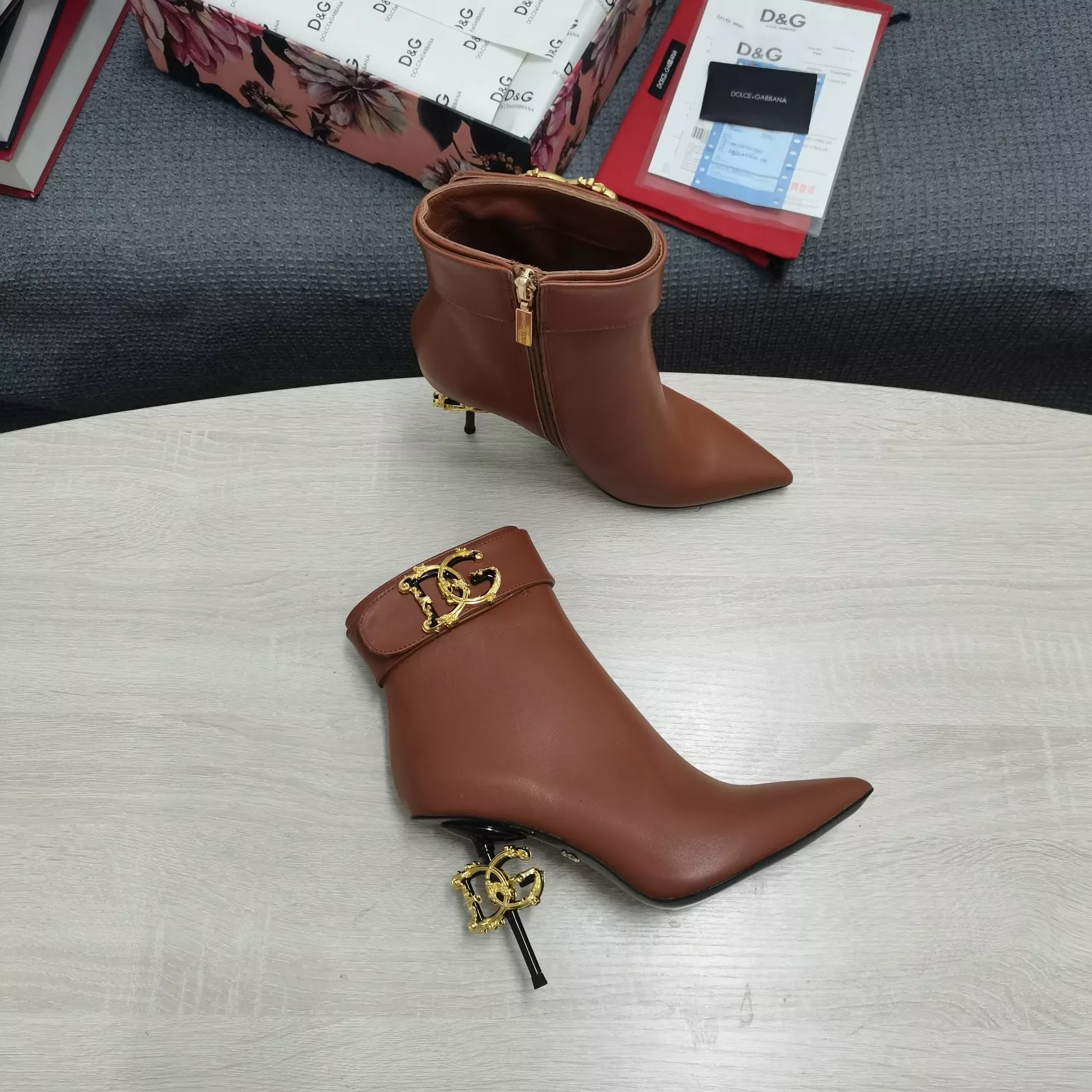 Dolce & Gabbana D&G Boots For Women Timeless 7731
