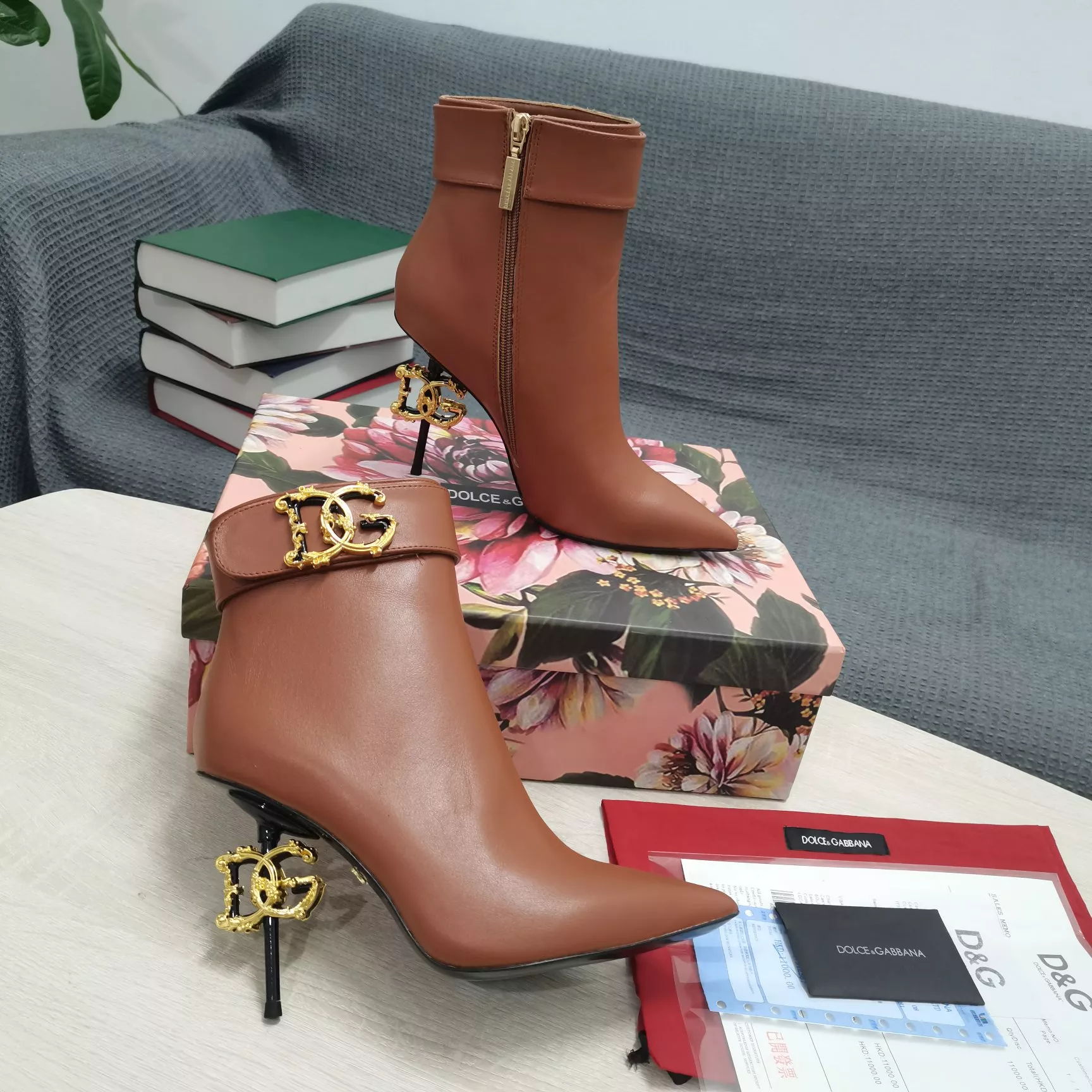Dolce & Gabbana D&G Boots For Women Timeless 7731