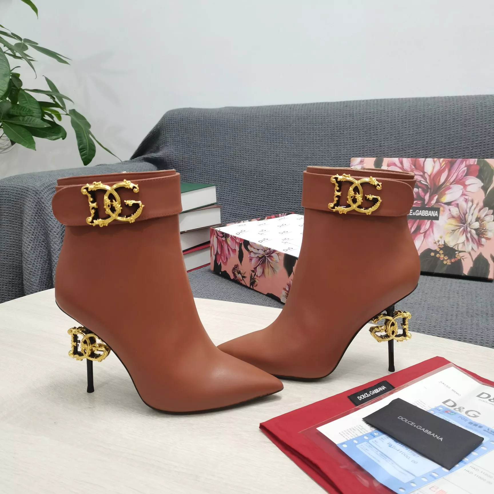 Dolce & Gabbana D&G Boots For Women Timeless 7731