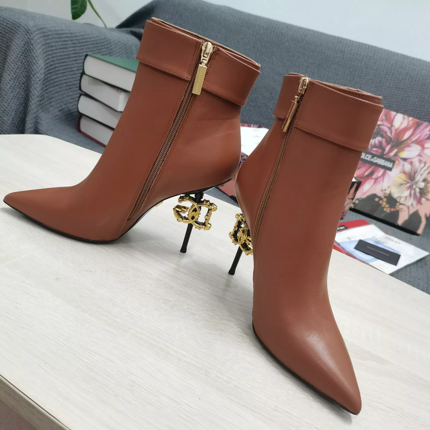 Dolce & Gabbana D&G Boots For Women Timeless 7731