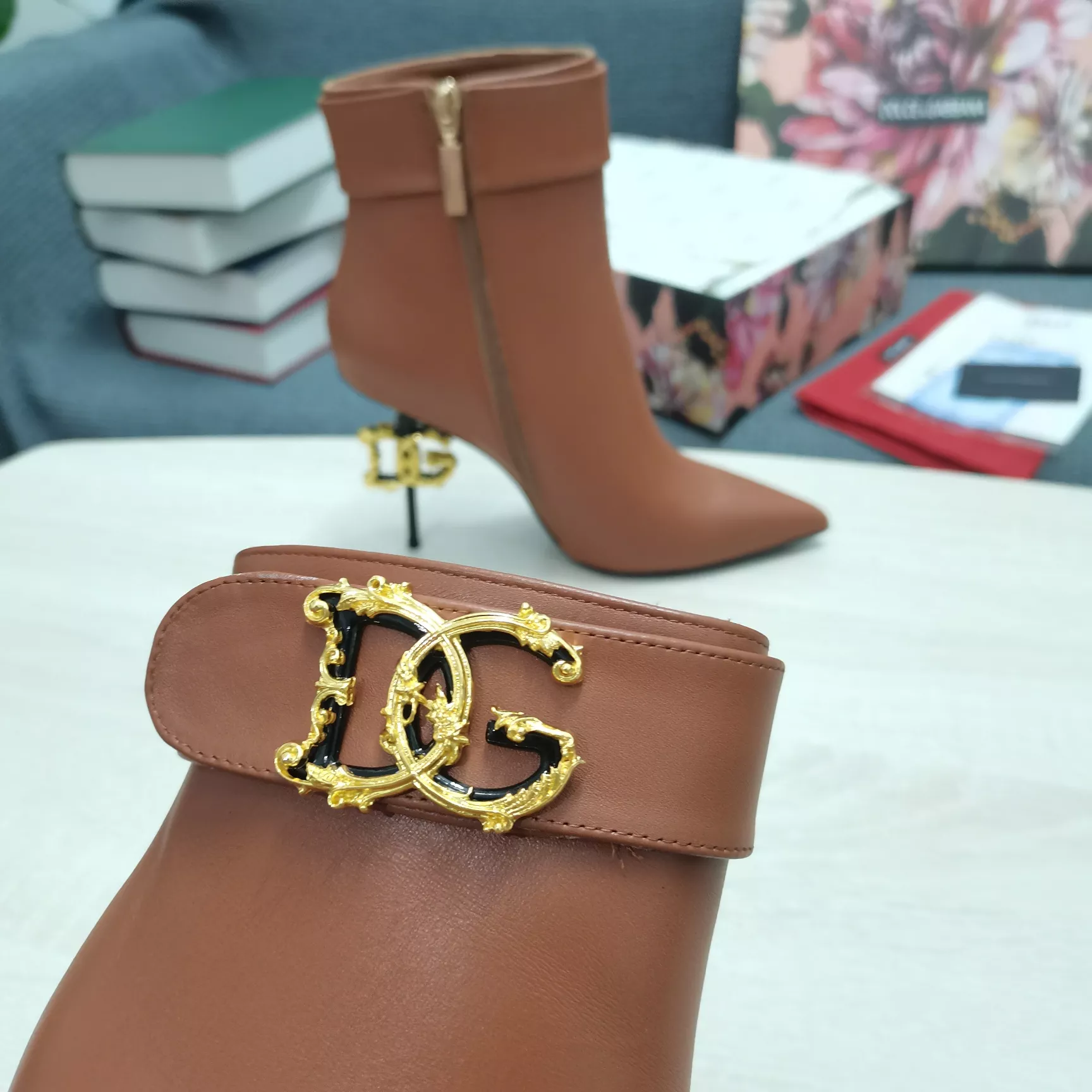 Dolce & Gabbana D&G Boots For Women Timeless 7731