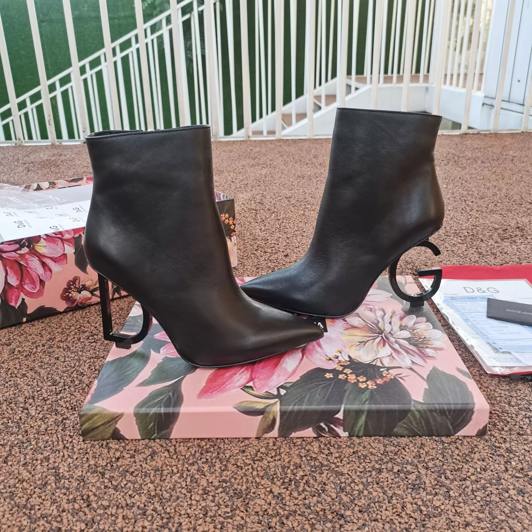 Dolce & Gabbana D&G Boots For Women Trendy 2046