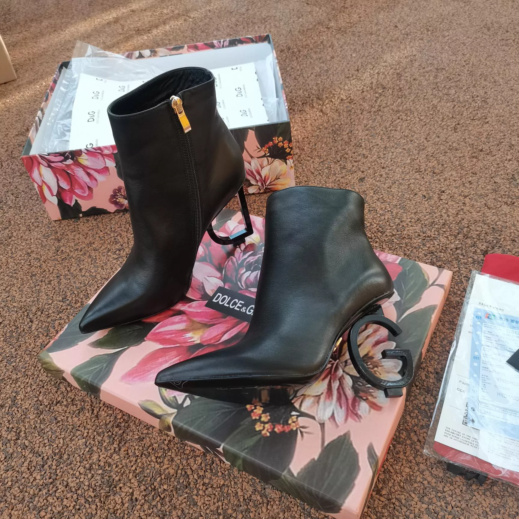 Dolce & Gabbana D&G Boots For Women Trendy 2046