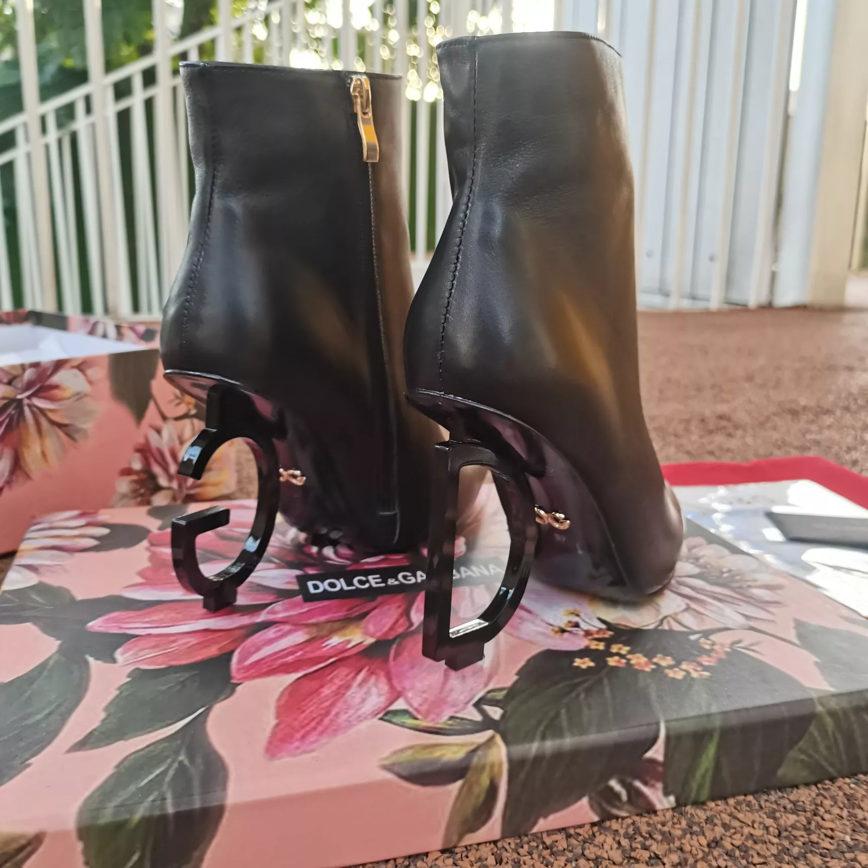Dolce & Gabbana D&G Boots For Women Trendy 2046