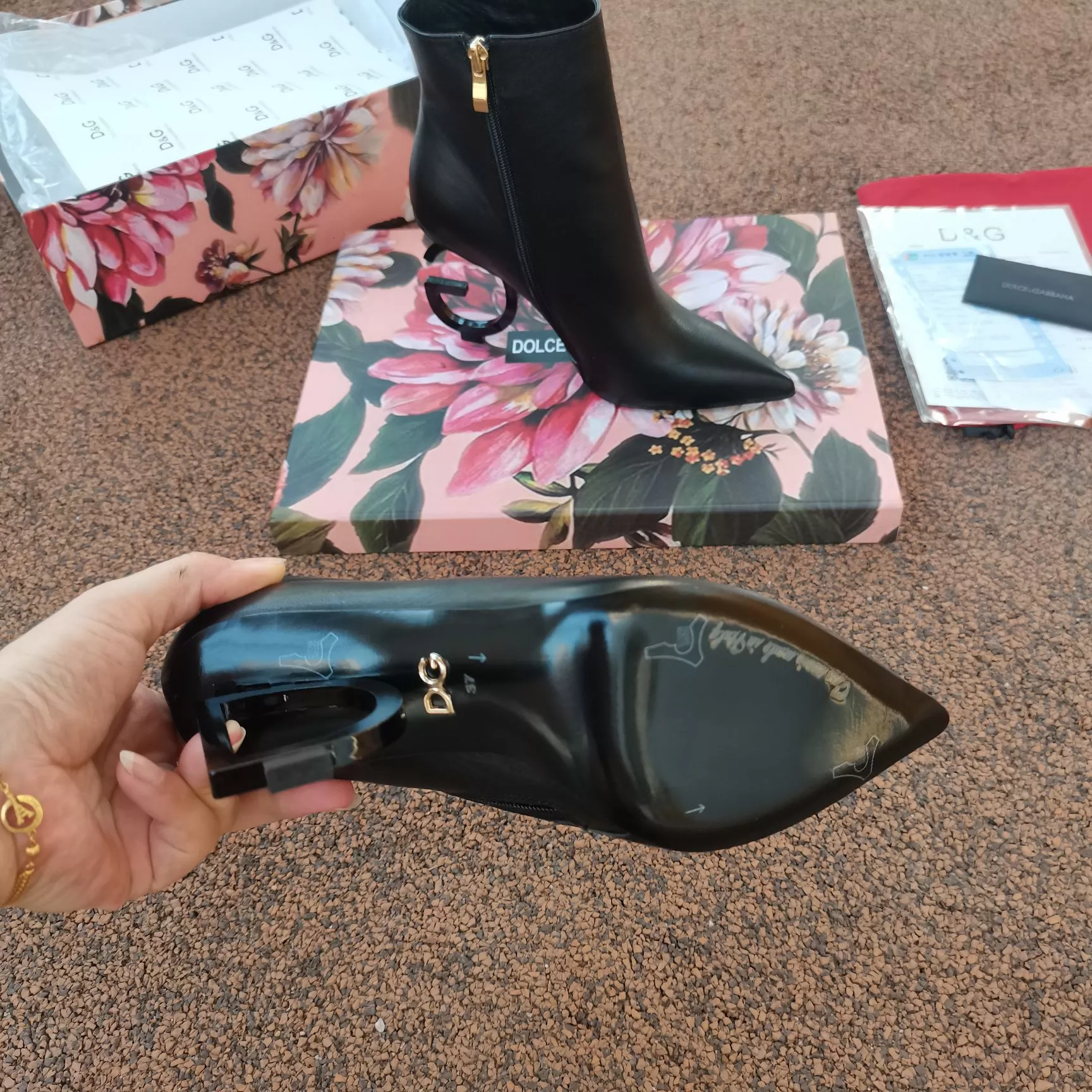 Dolce & Gabbana D&G Boots For Women Trendy 2046