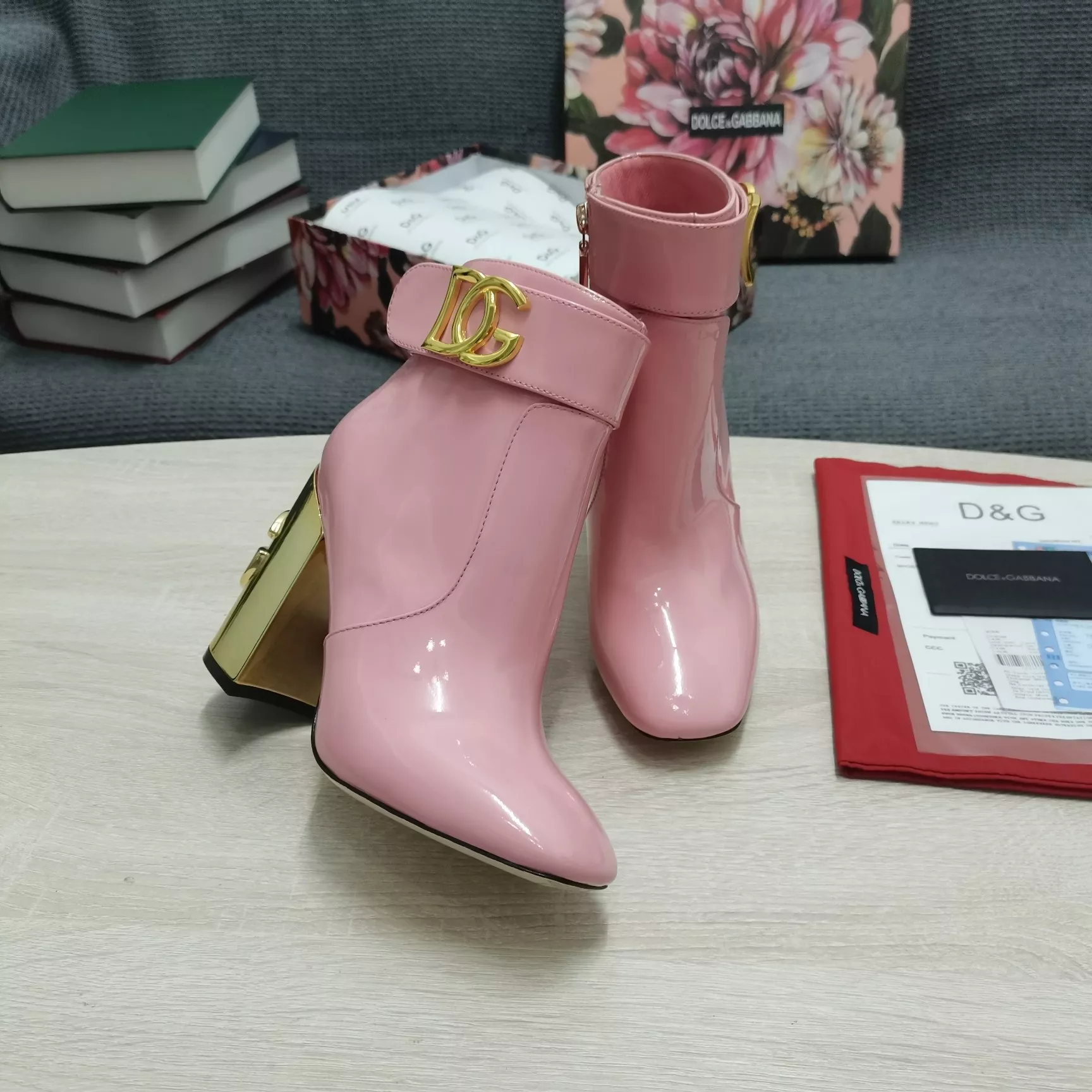 Dolce & Gabbana D&G Boots For Women Trendy 5281