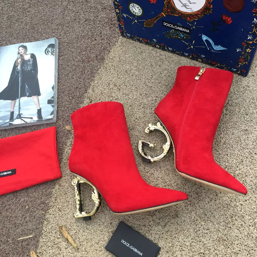 Dolce & Gabbana D&G Boots For Women Vibrant 722