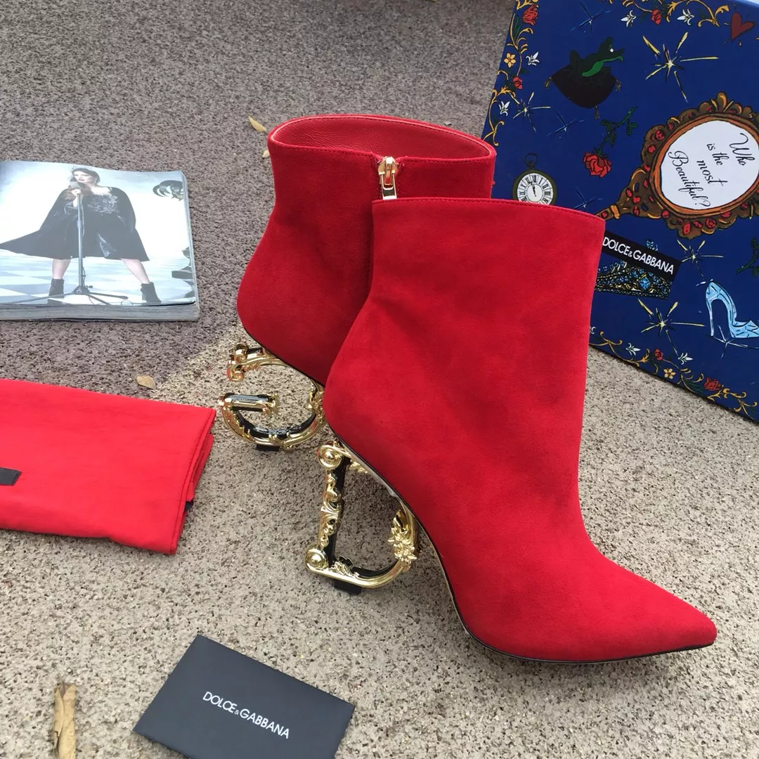 Dolce & Gabbana D&G Boots For Women Vibrant 722