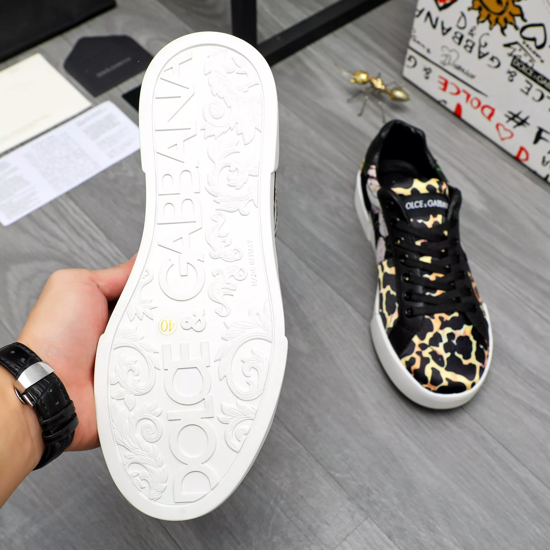 Dolce & Gabbana D&G Casual Shoes For Men AllSeason 2629