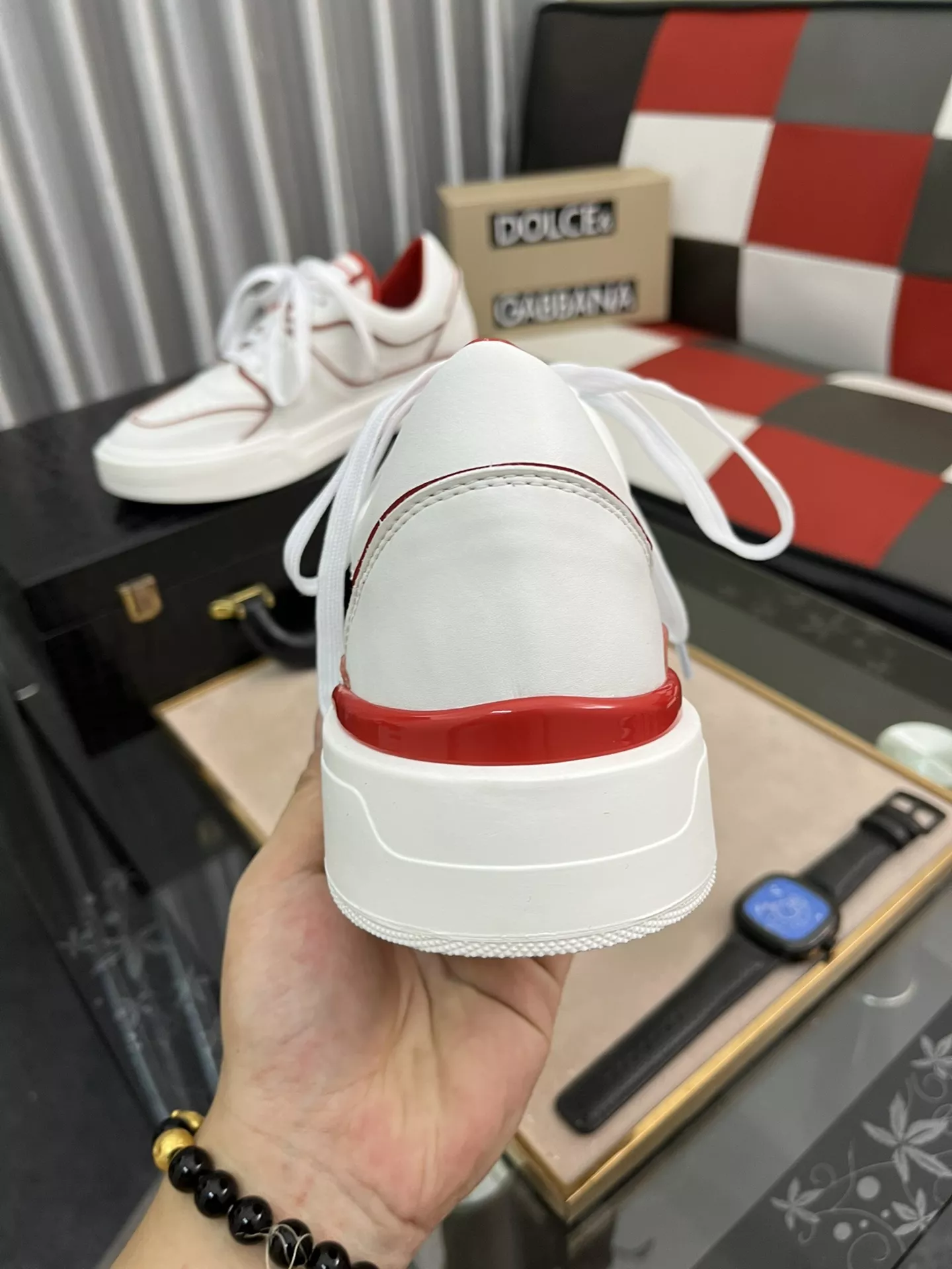 Dolce & Gabbana D&G Casual Shoes For Men Breathable 8491