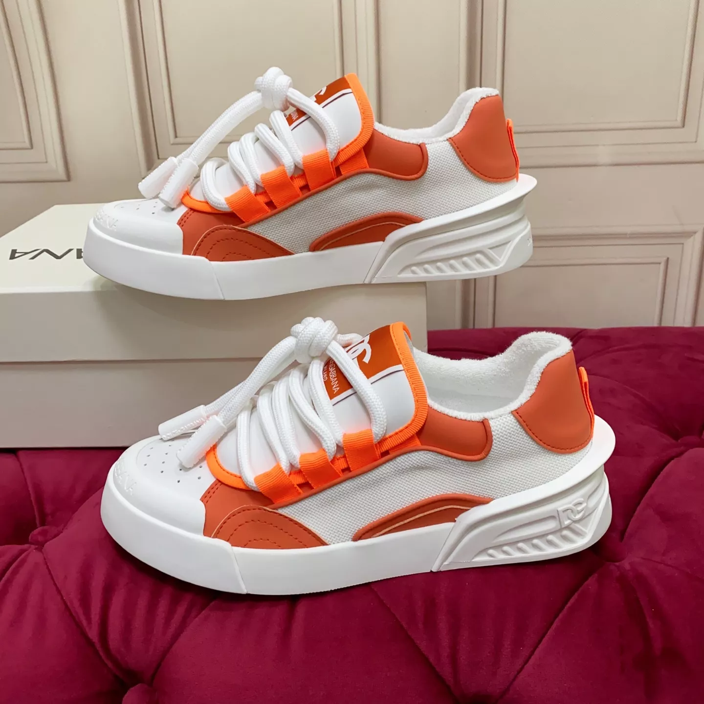 Dolce & Gabbana D&G Casual Shoes For Men Bright 7855