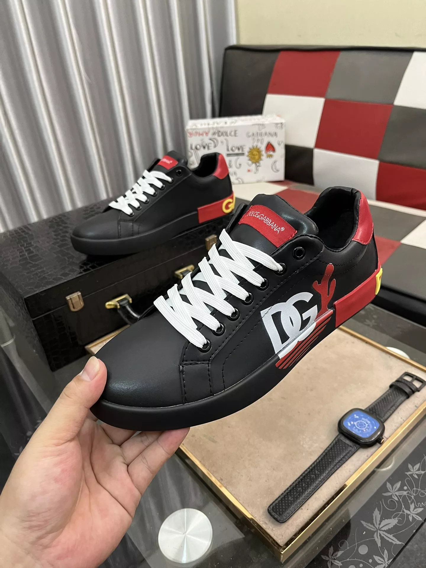 Dolce & Gabbana D&G Casual Shoes For Men Classic 3888