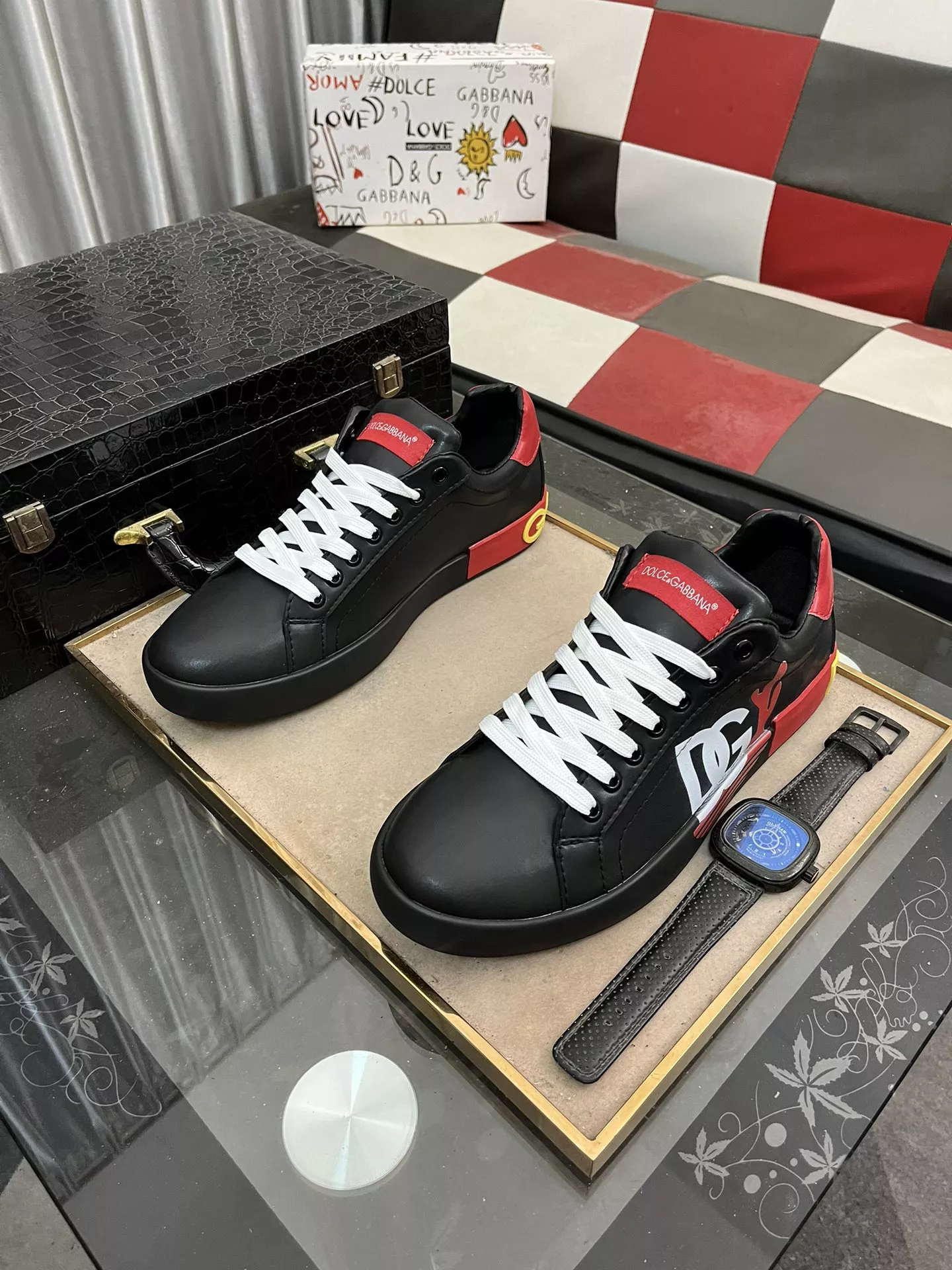 Dolce & Gabbana D&G Casual Shoes For Men Classic 3888