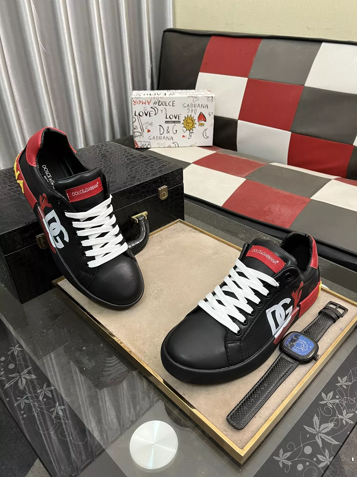 Dolce & Gabbana D&G Casual Shoes For Men Classic 3888