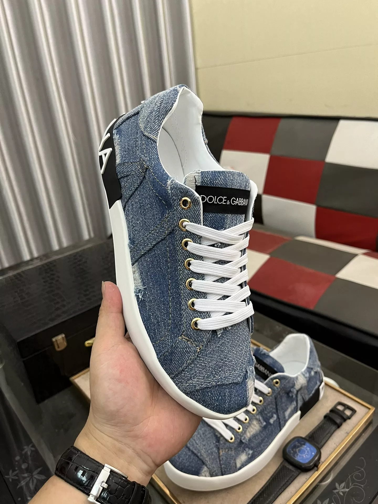 Dolce & Gabbana D&G Casual Shoes For Men Classic 8627