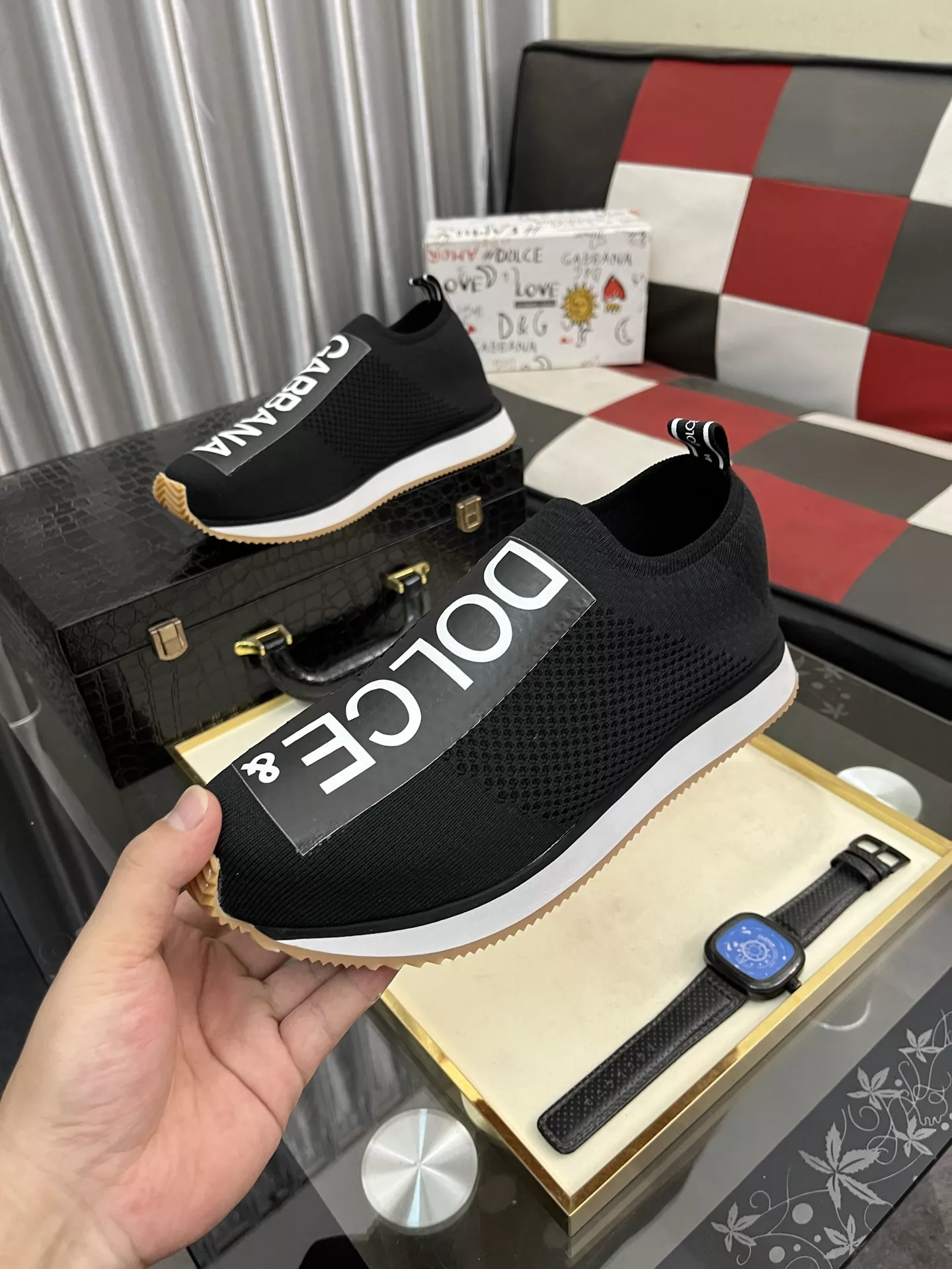 Dolce & Gabbana D&G Casual Shoes For Men Comfortable 4176
