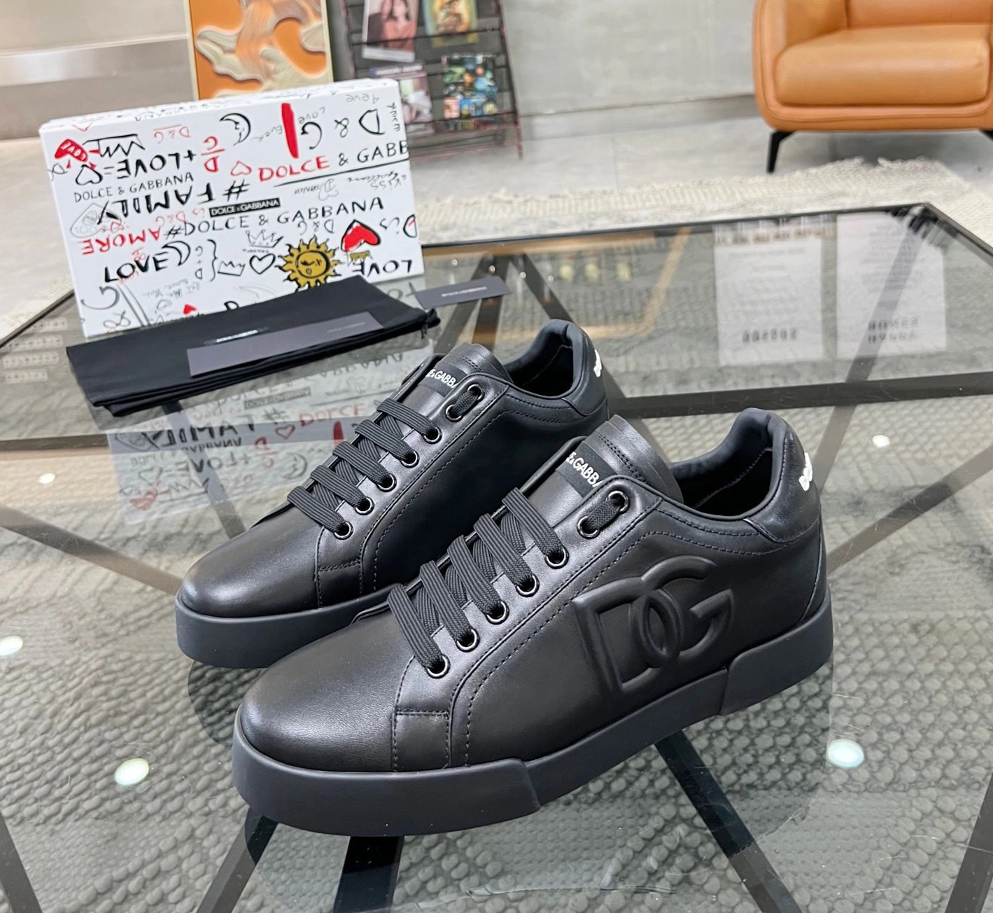 Dolce & Gabbana D&G Casual Shoes For Men Comfortable 7053