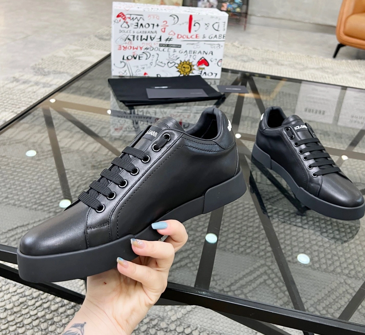 Dolce & Gabbana D&G Casual Shoes For Men Comfortable 7053
