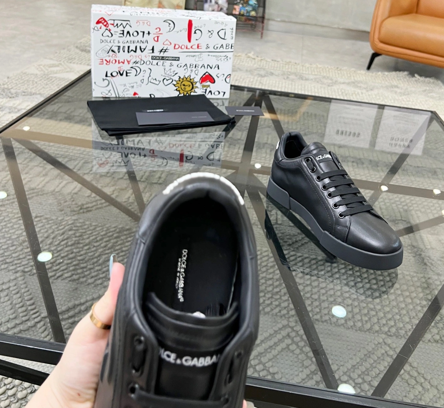 Dolce & Gabbana D&G Casual Shoes For Men Comfortable 7053