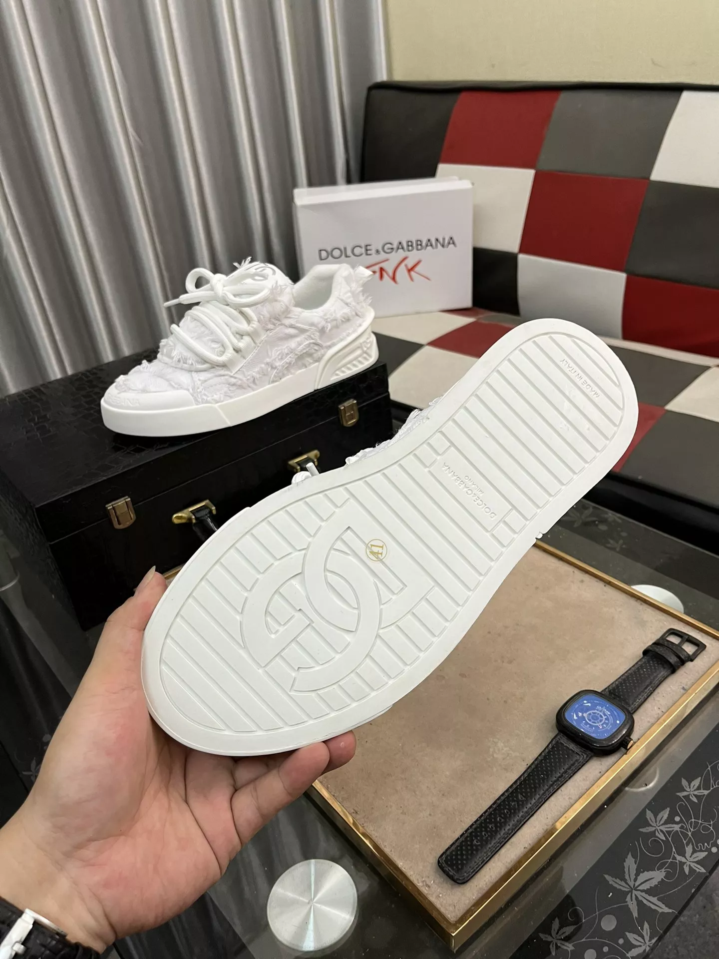 Dolce & Gabbana D&G Casual Shoes For Men Compact 7327