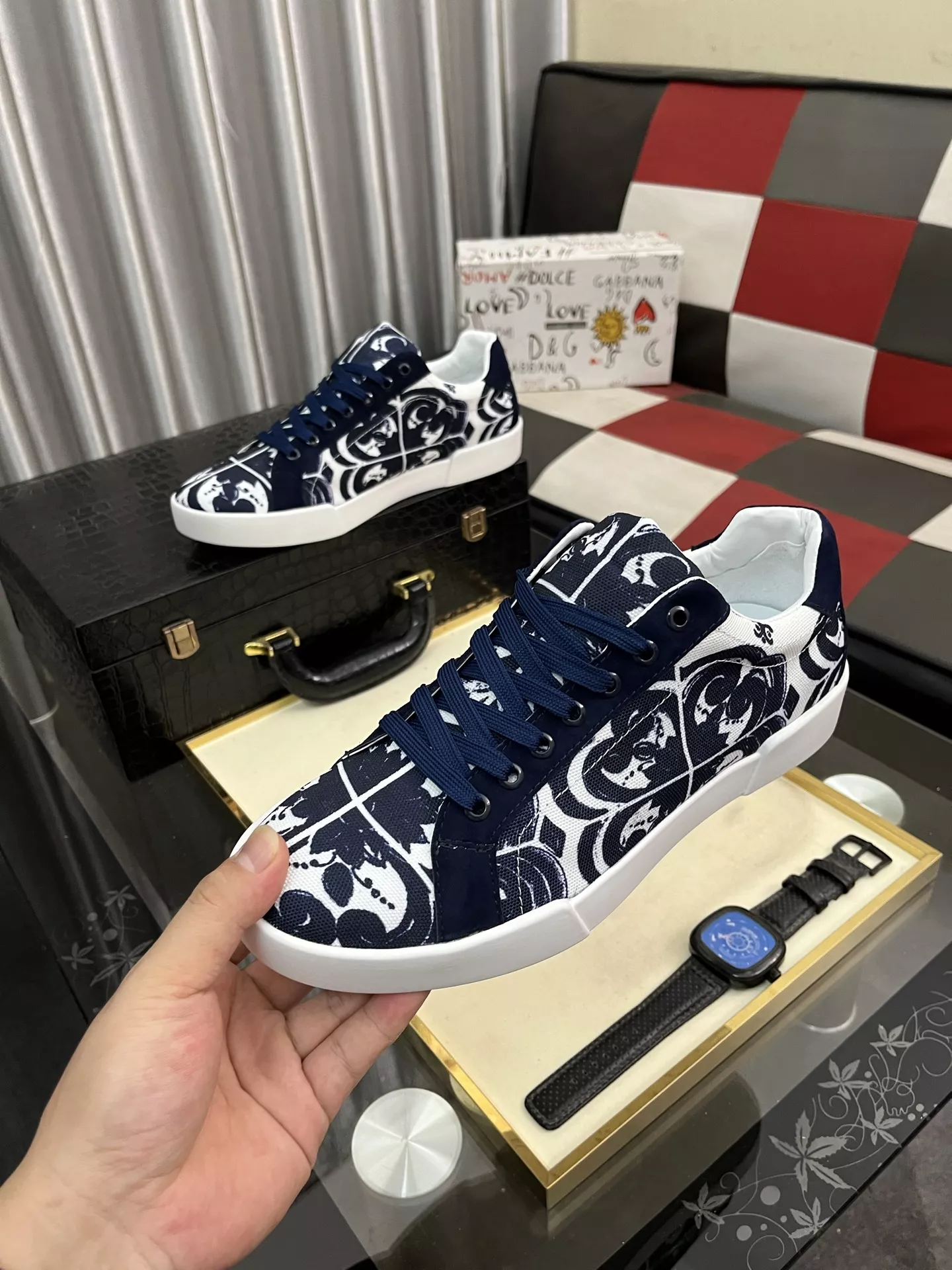 Dolce & Gabbana D&G Casual Shoes For Men Cozy 4009