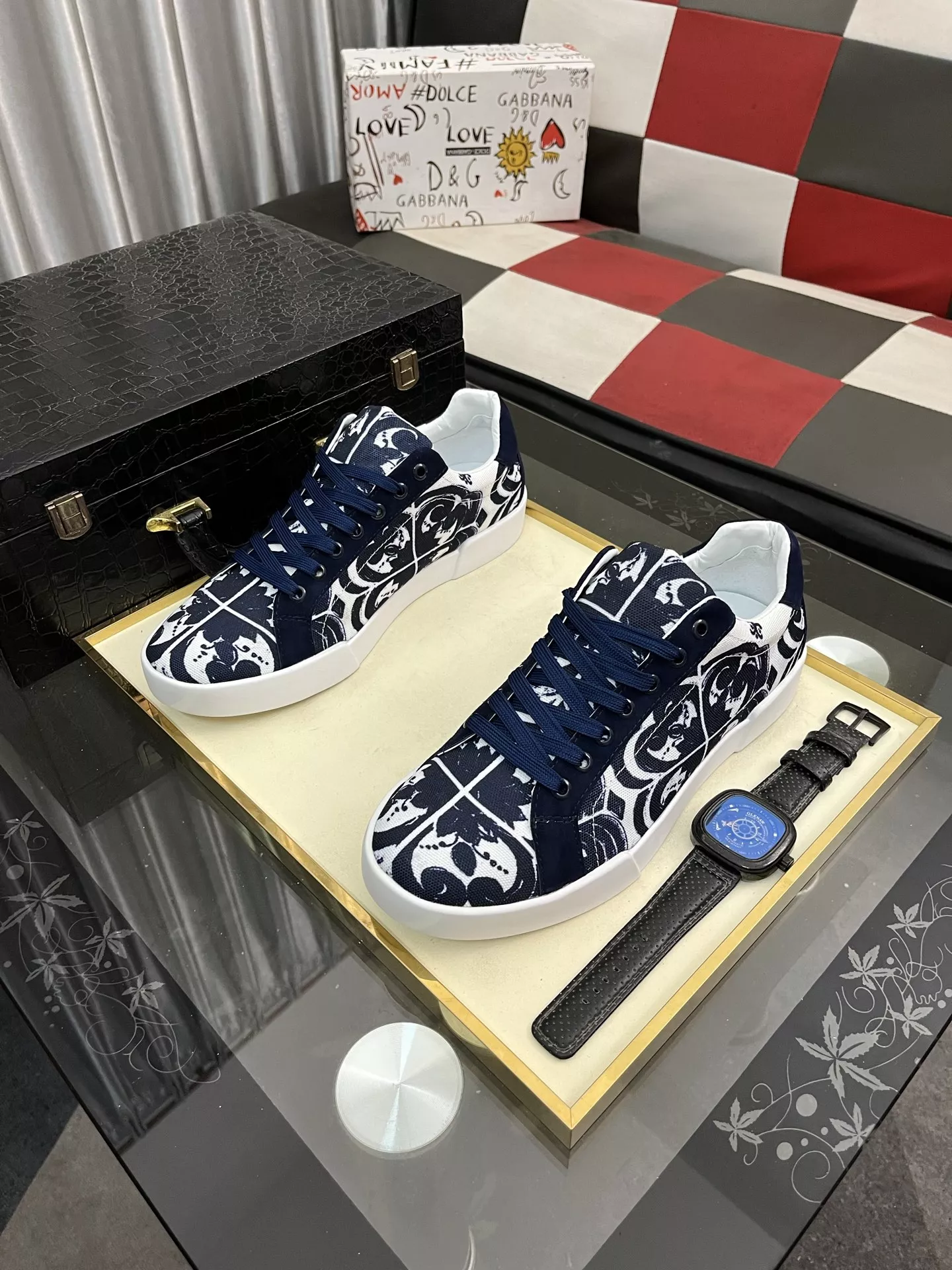 Dolce & Gabbana D&G Casual Shoes For Men Cozy 4009