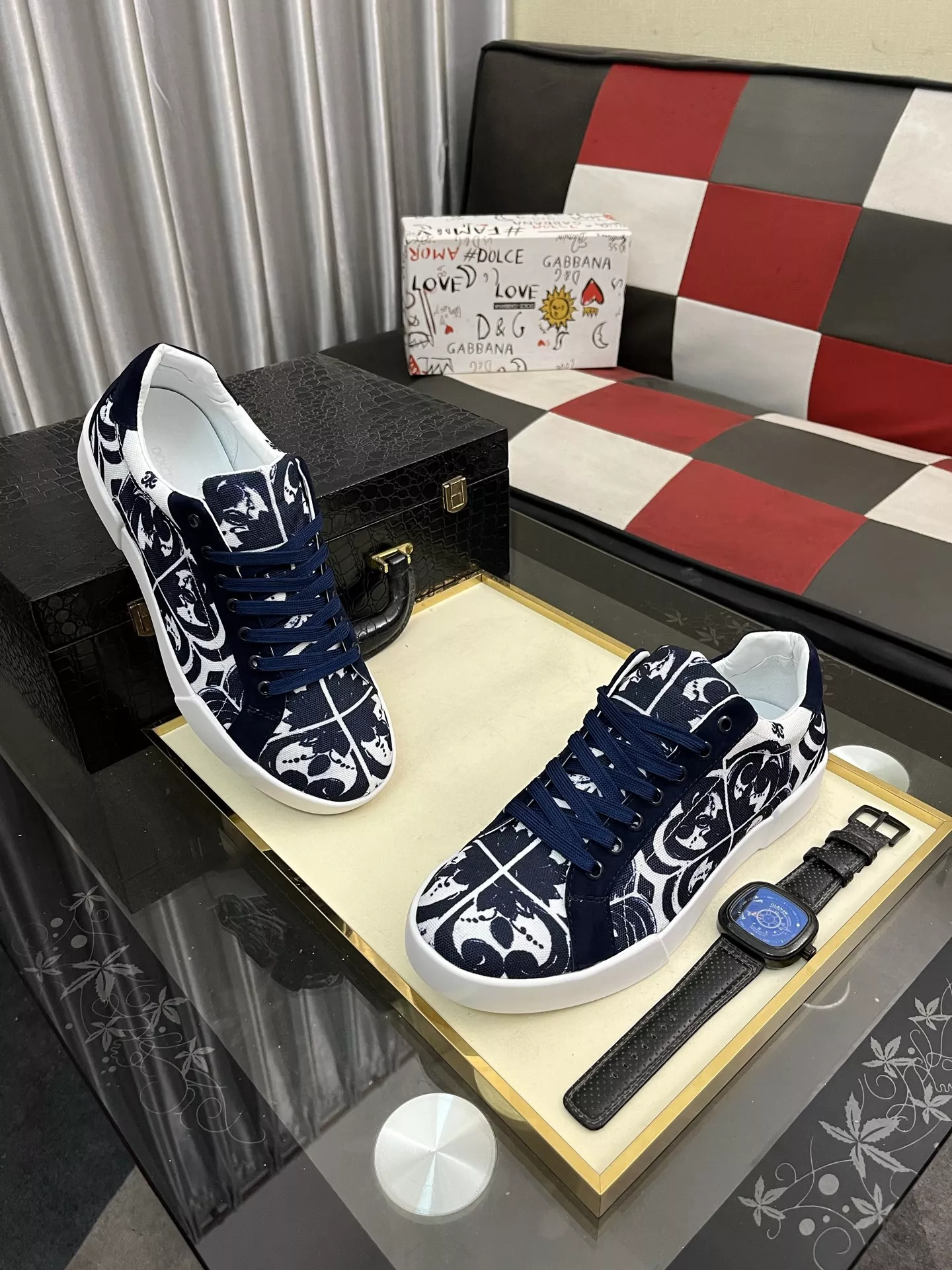 Dolce & Gabbana D&G Casual Shoes For Men Cozy 4009