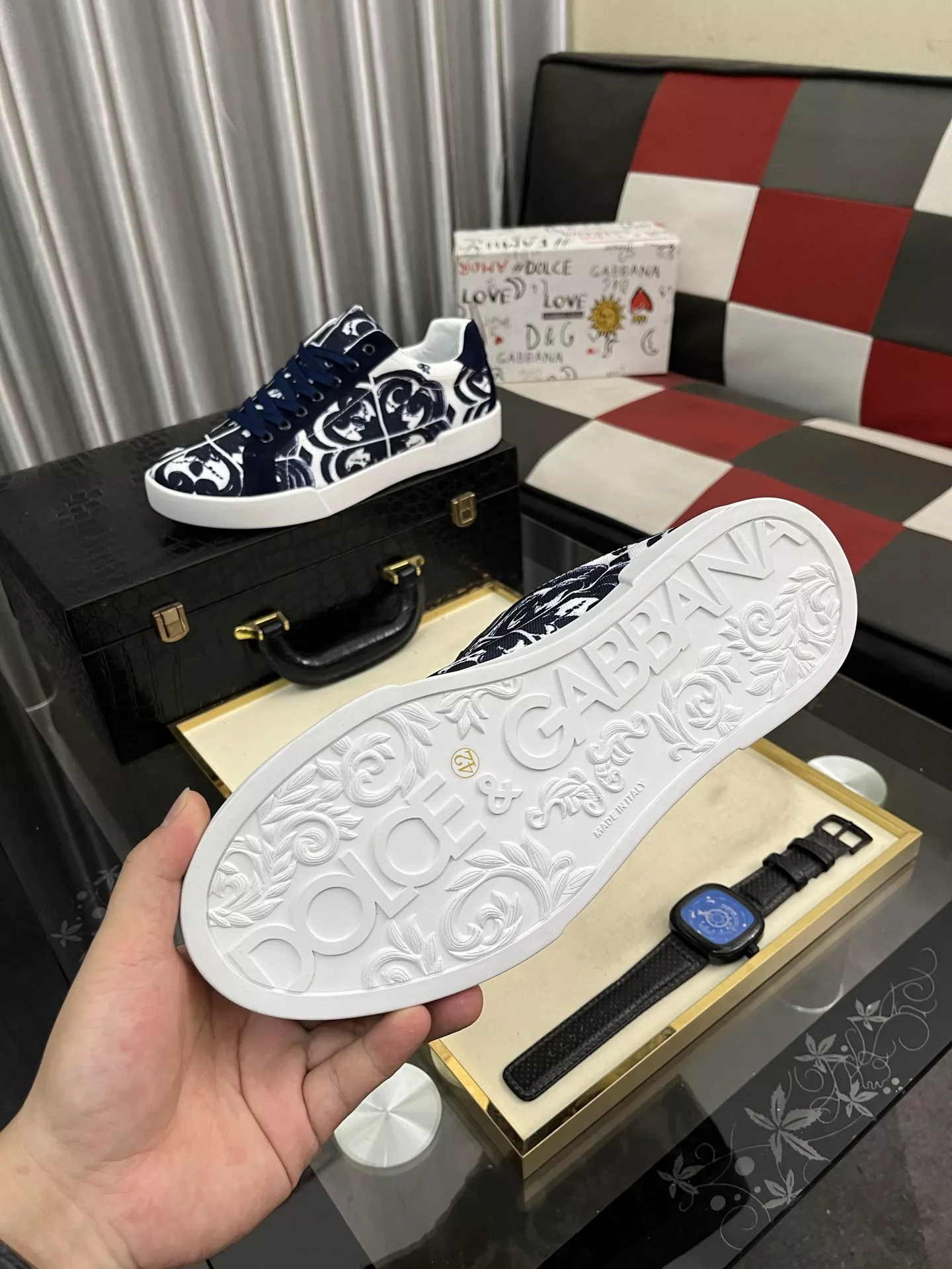 Dolce & Gabbana D&G Casual Shoes For Men Cozy 4009