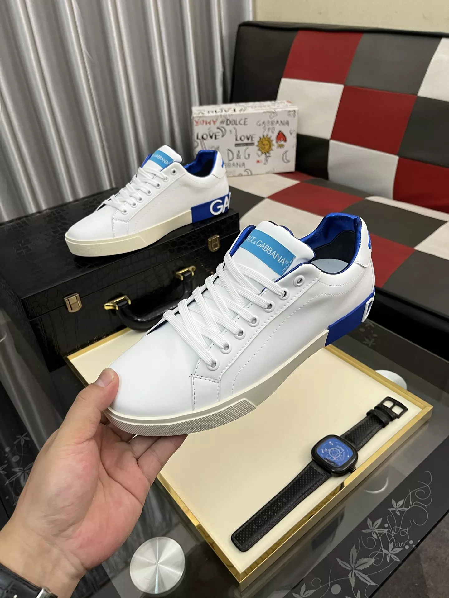 Dolce & Gabbana D&G Casual Shoes For Men DailyWear 8161