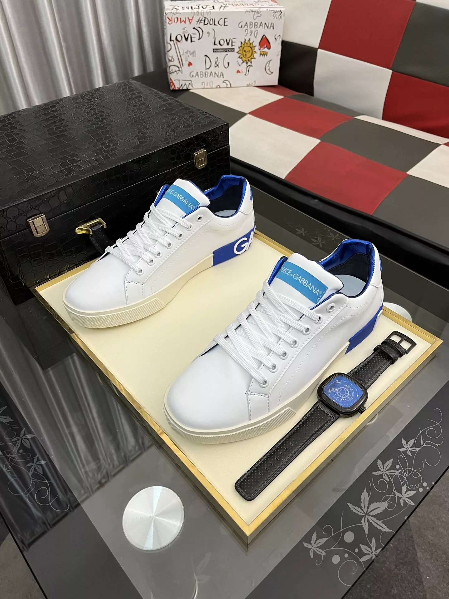 Dolce & Gabbana D&G Casual Shoes For Men DailyWear 8161