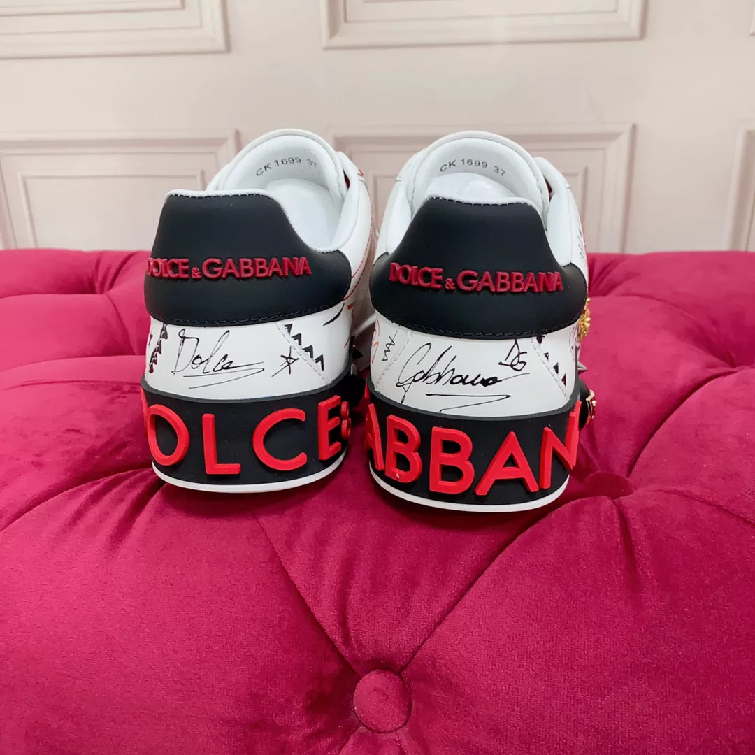 Dolce & Gabbana D&G Casual Shoes For Men Durable 3327