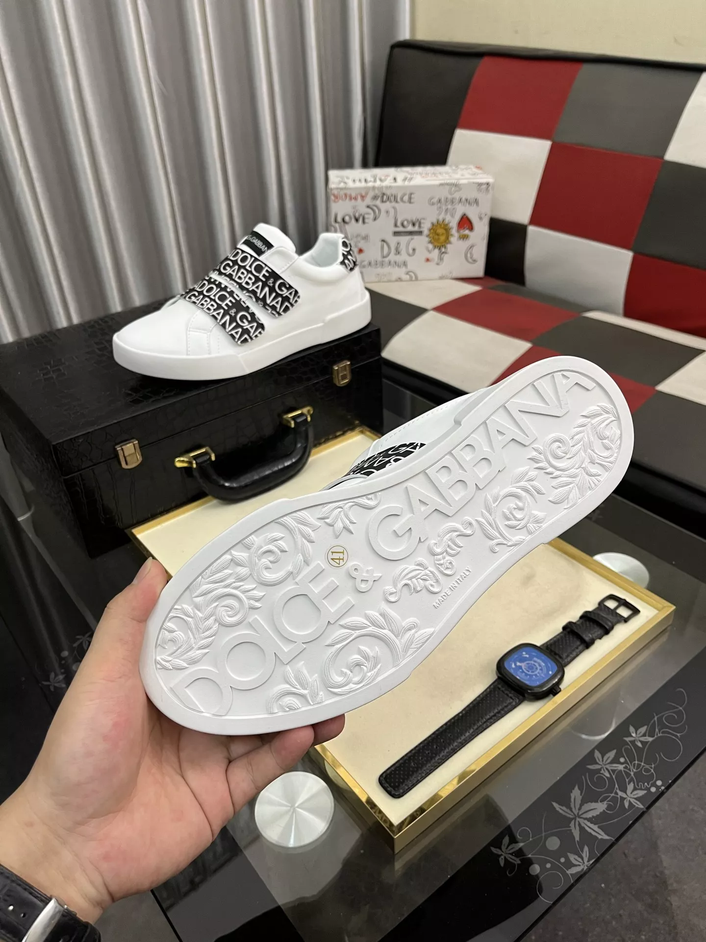 Dolce & Gabbana D&G Casual Shoes For Men EasyMatch 6750