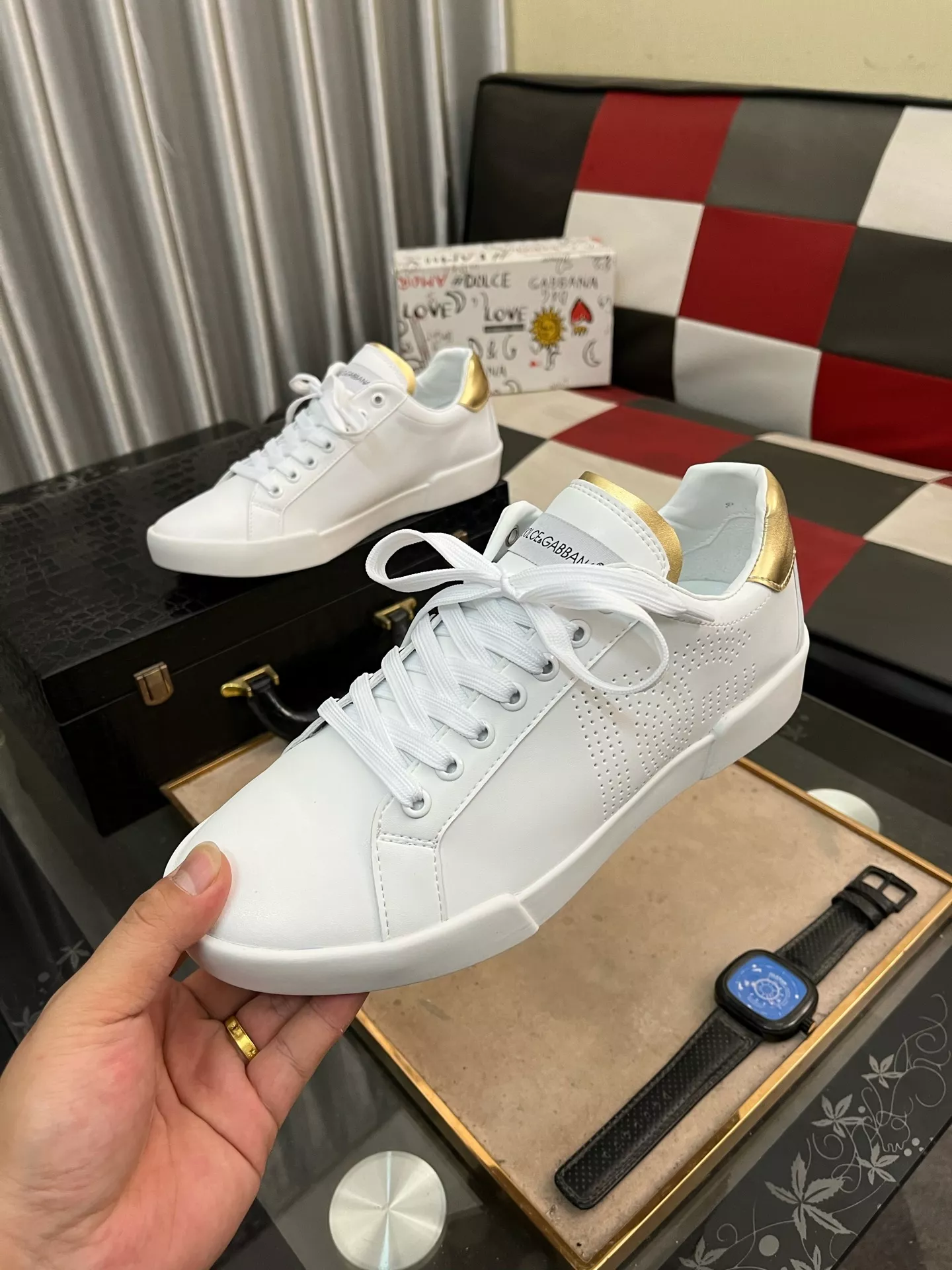 Dolce & Gabbana D&G Casual Shoes For Men Lightweight 2607