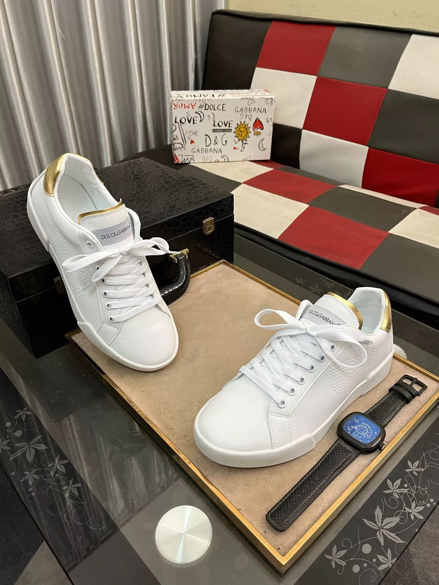 Dolce & Gabbana D&G Casual Shoes For Men Lightweight 2607