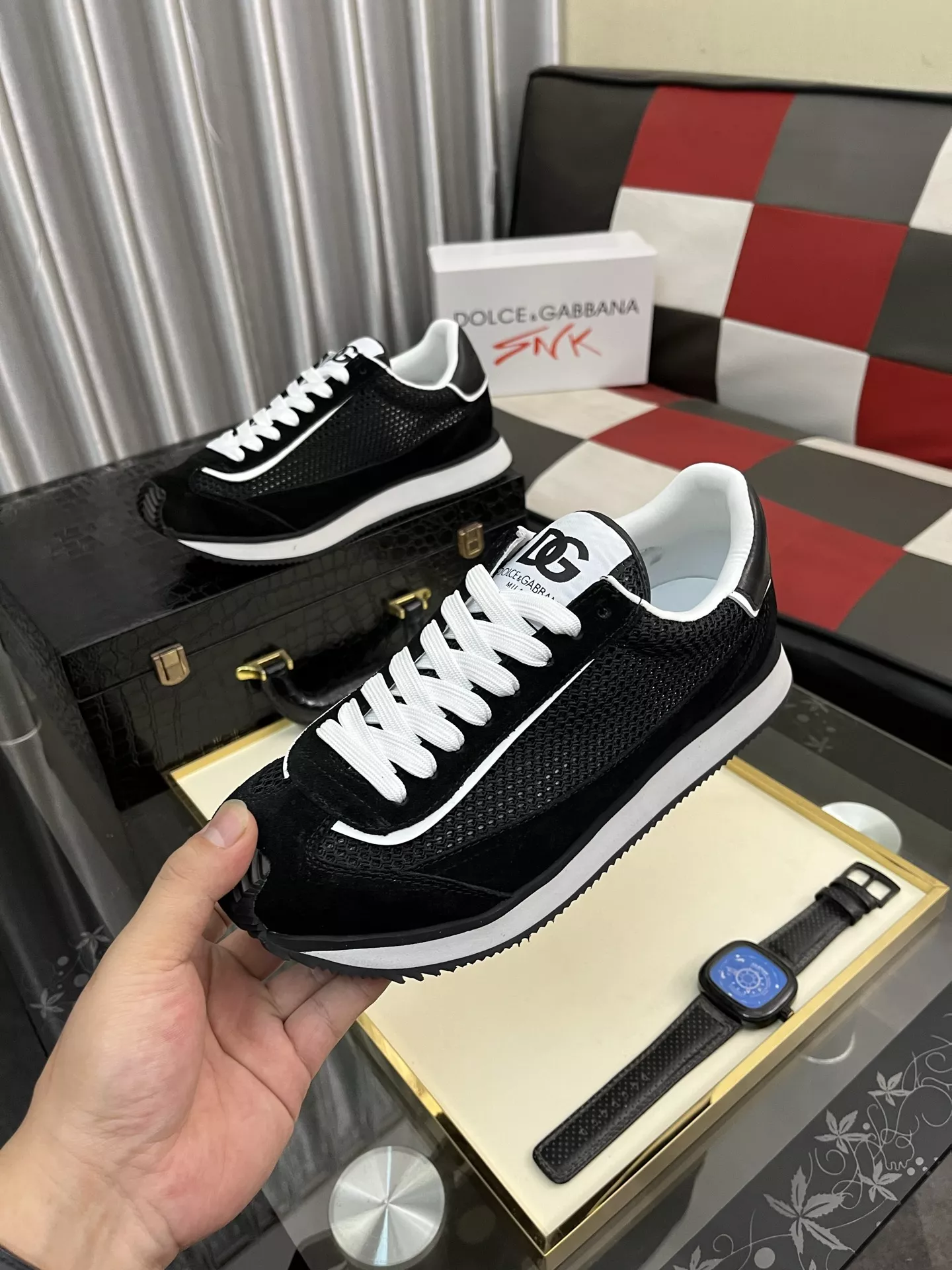 Dolce & Gabbana D&G Casual Shoes For Men Minimalist 3823