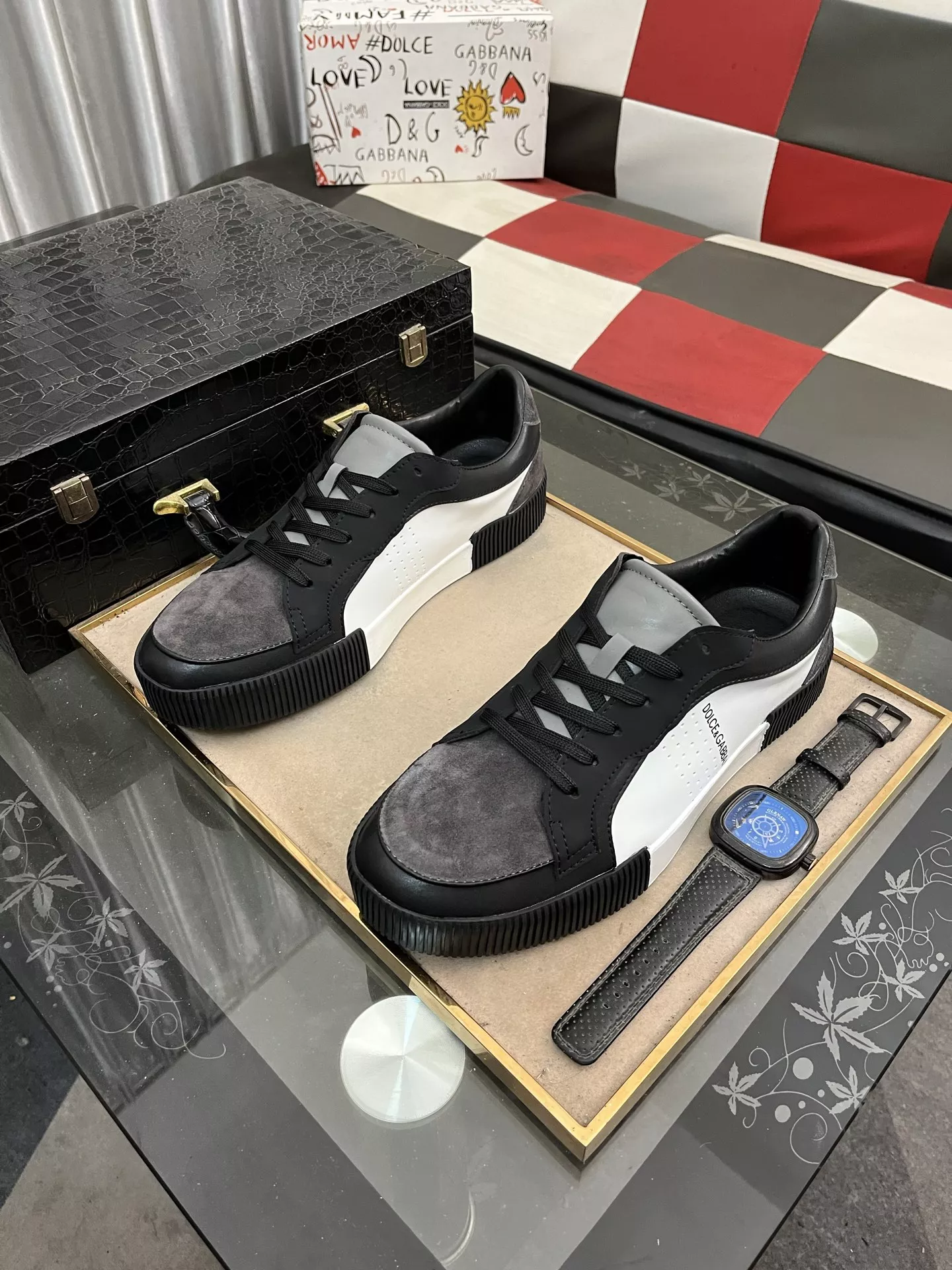 Dolce & Gabbana D&G Casual Shoes For Men Popular 6674