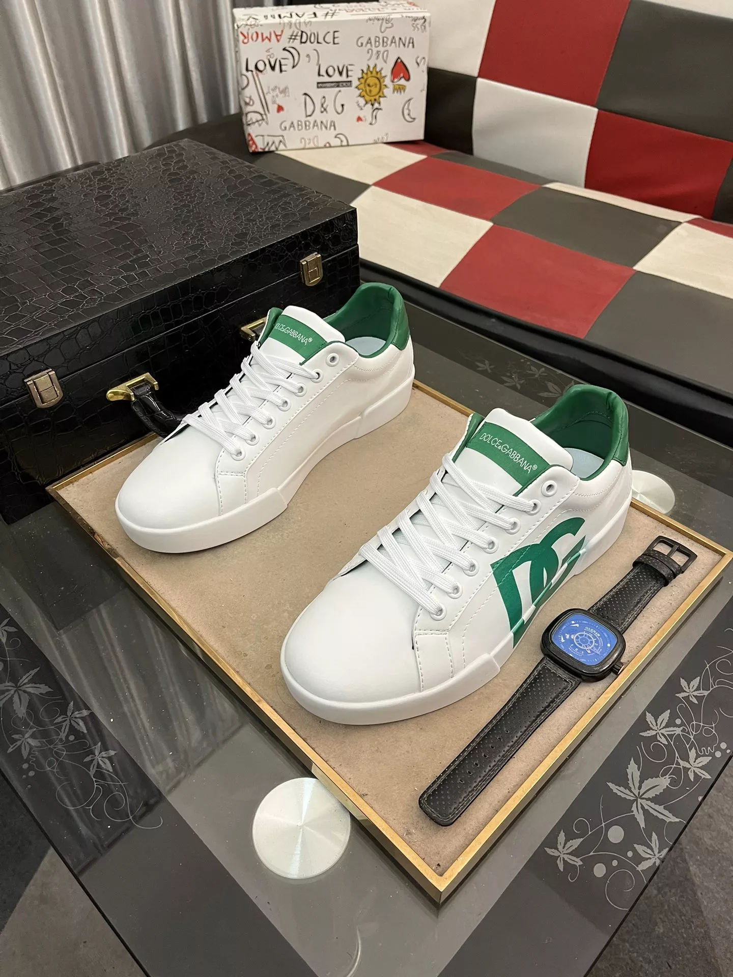 Dolce & Gabbana D&G Casual Shoes For Men Practical 3883