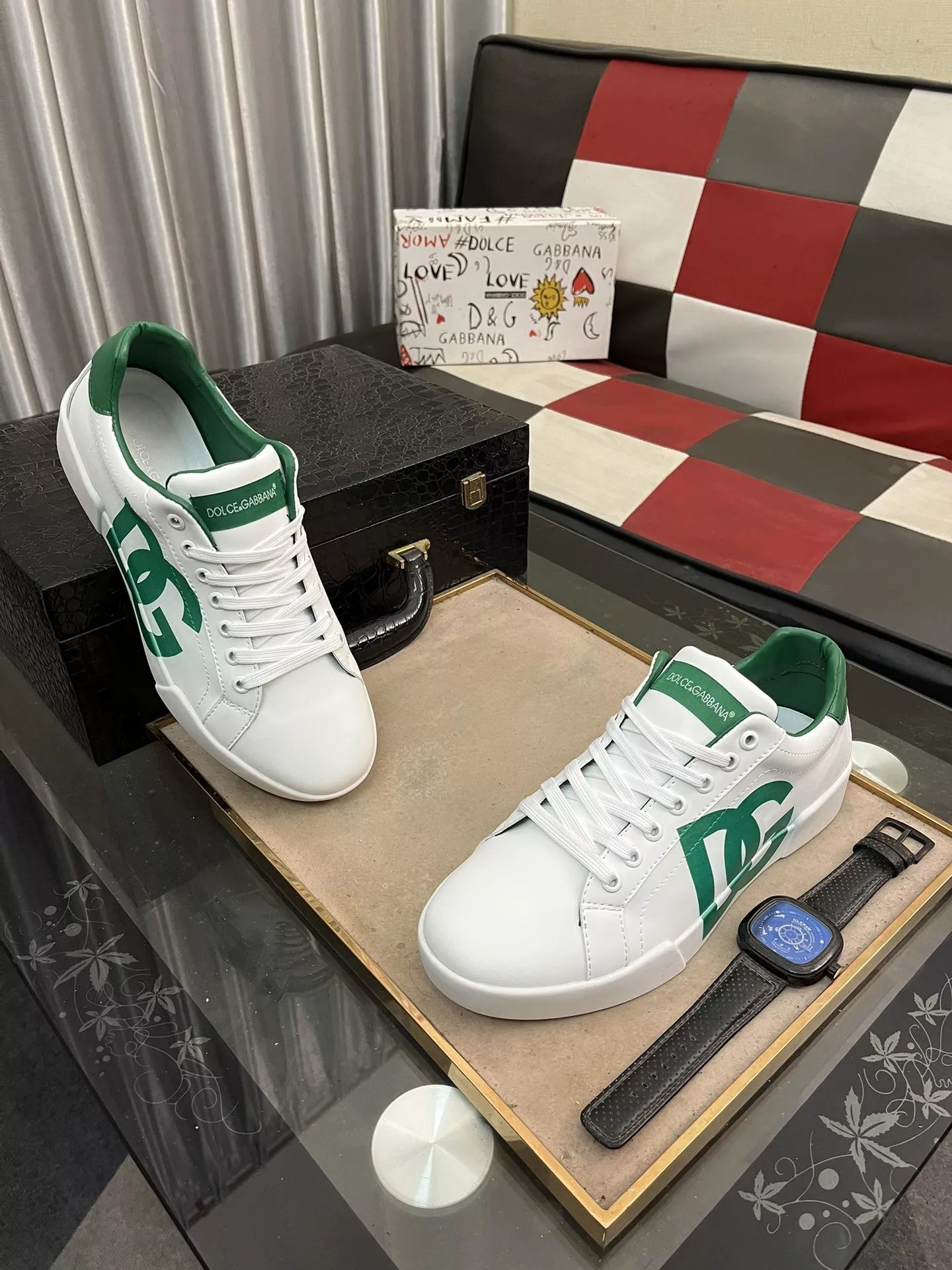 Dolce & Gabbana D&G Casual Shoes For Men Practical 3883