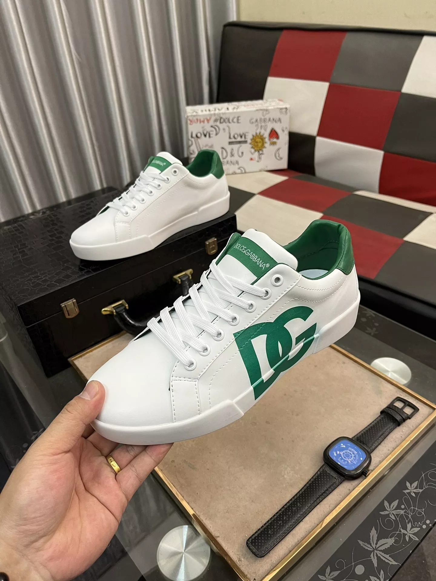 Dolce & Gabbana D&G Casual Shoes For Men Practical 3883