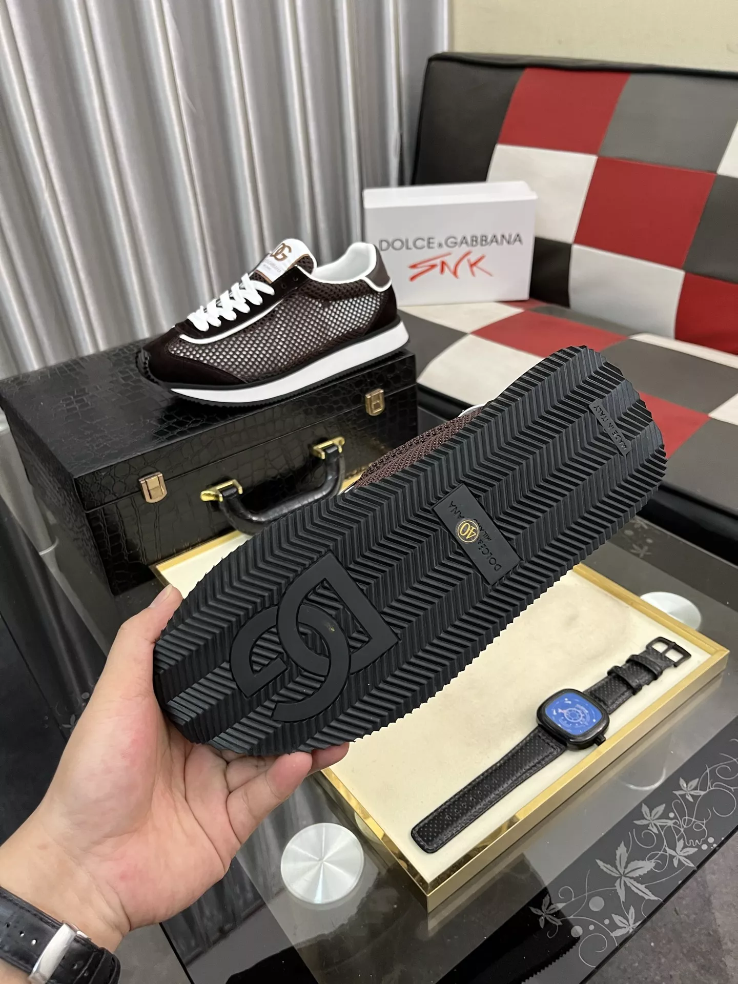 Dolce & Gabbana D&G Casual Shoes For Men Practical 8563