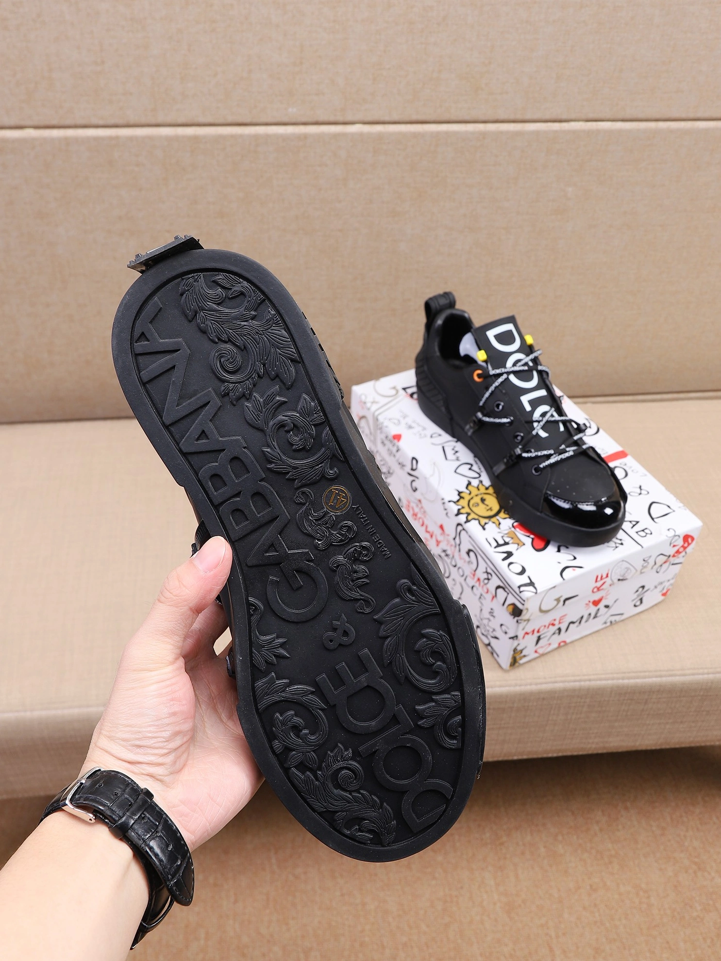 Dolce & Gabbana D&G Casual Shoes For Men Resilient 7375
