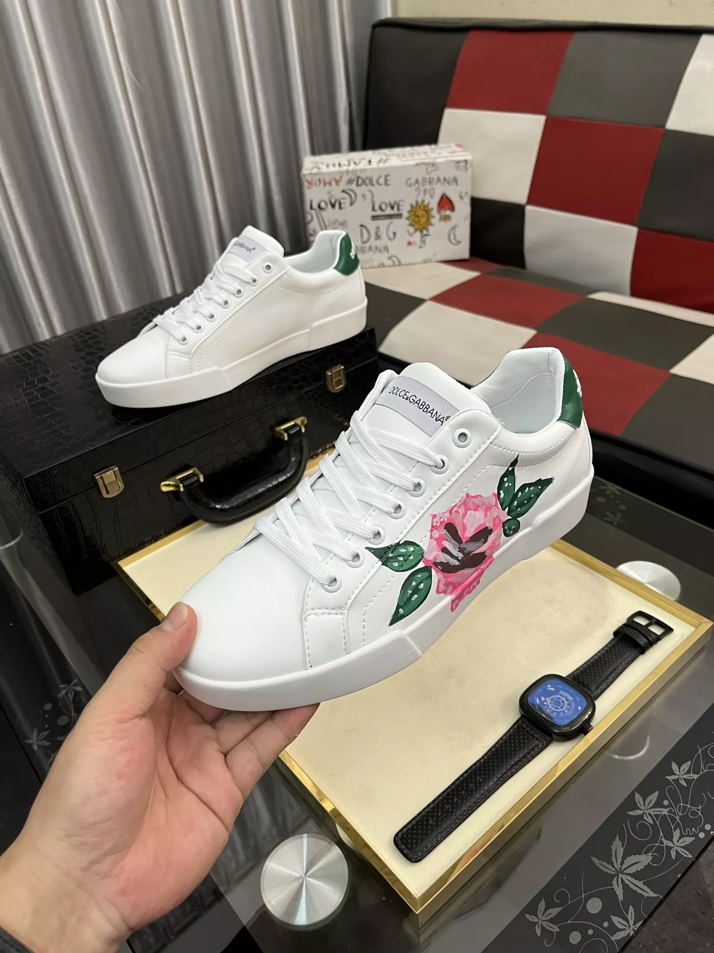 Dolce & Gabbana D&G Casual Shoes For Men Sleek 198