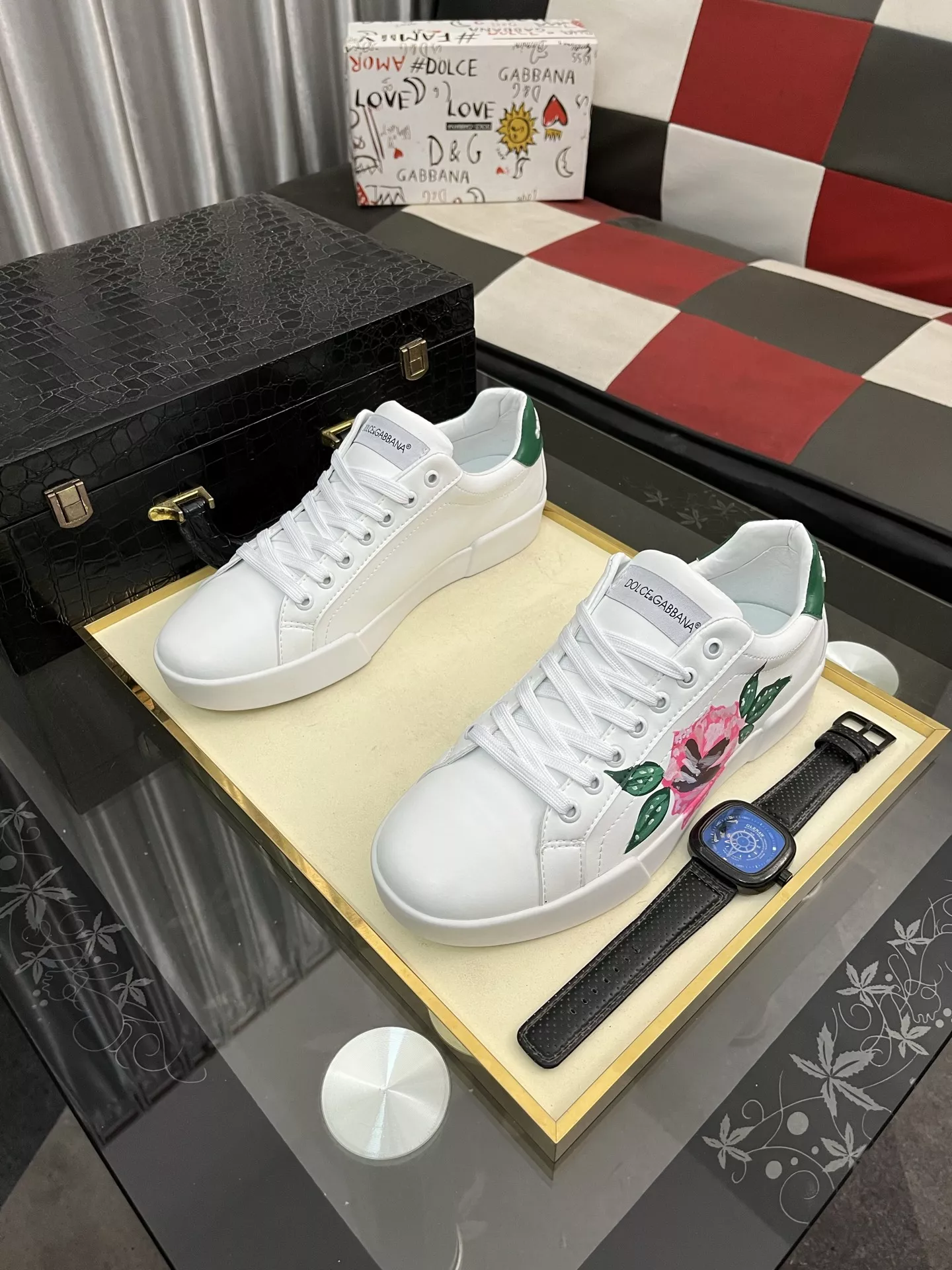 Dolce & Gabbana D&G Casual Shoes For Men Sleek 198