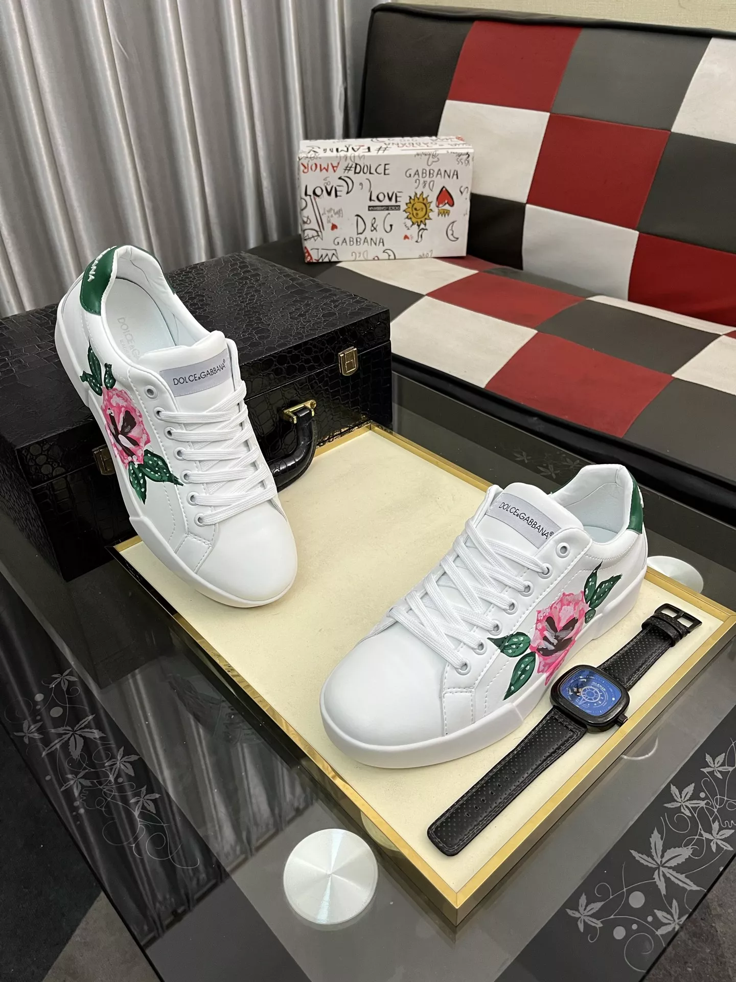 Dolce & Gabbana D&G Casual Shoes For Men Sleek 198