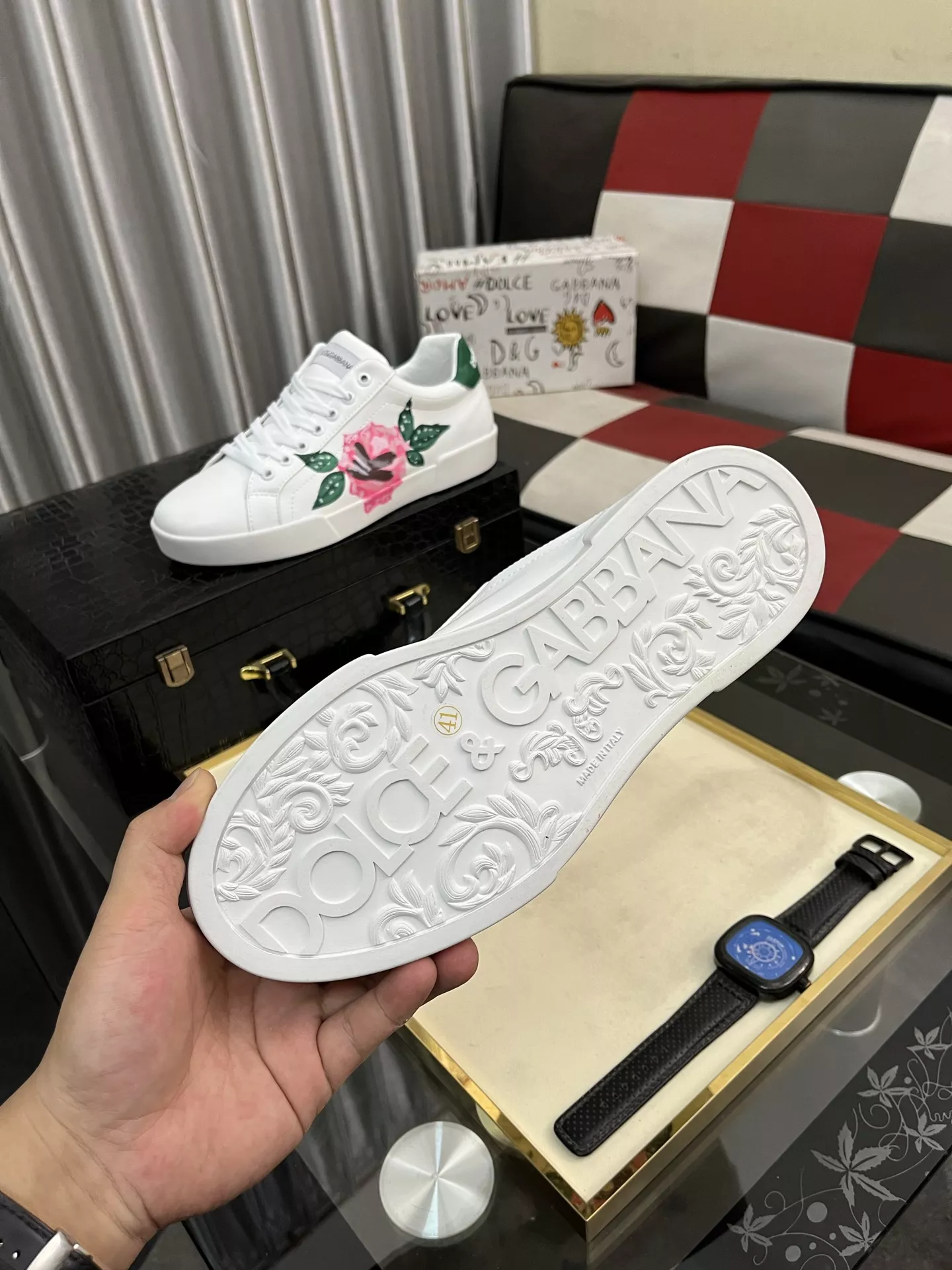 Dolce & Gabbana D&G Casual Shoes For Men Sleek 198