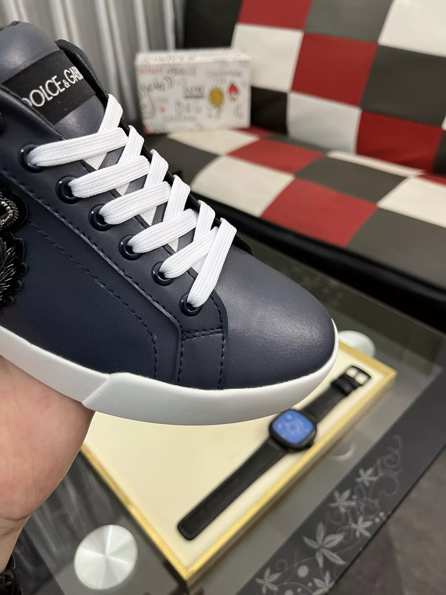 Dolce & Gabbana D&G Casual Shoes For Men Sleek 2033