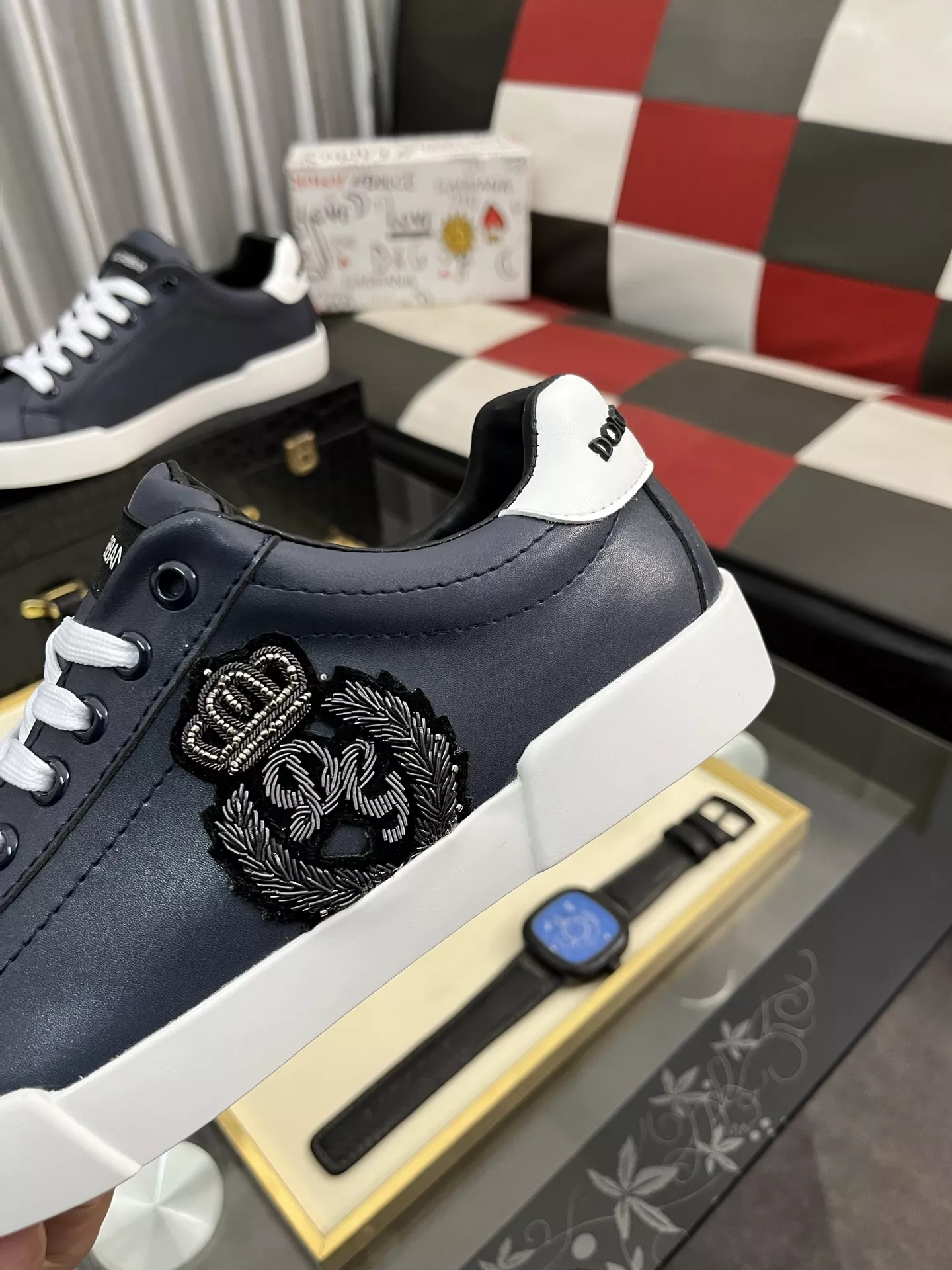 Dolce & Gabbana D&G Casual Shoes For Men Sleek 2033